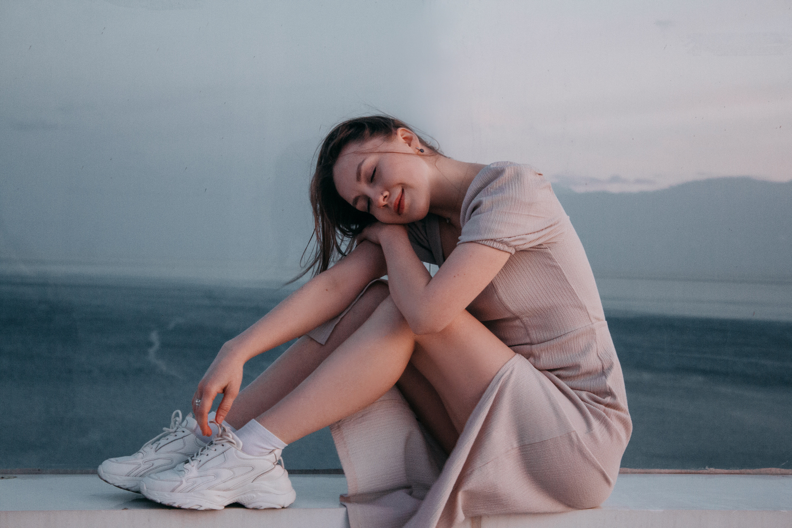 Sunrise on the sea. Wedding and portrait photographer in Beograd Ekaterina Makedonskaya