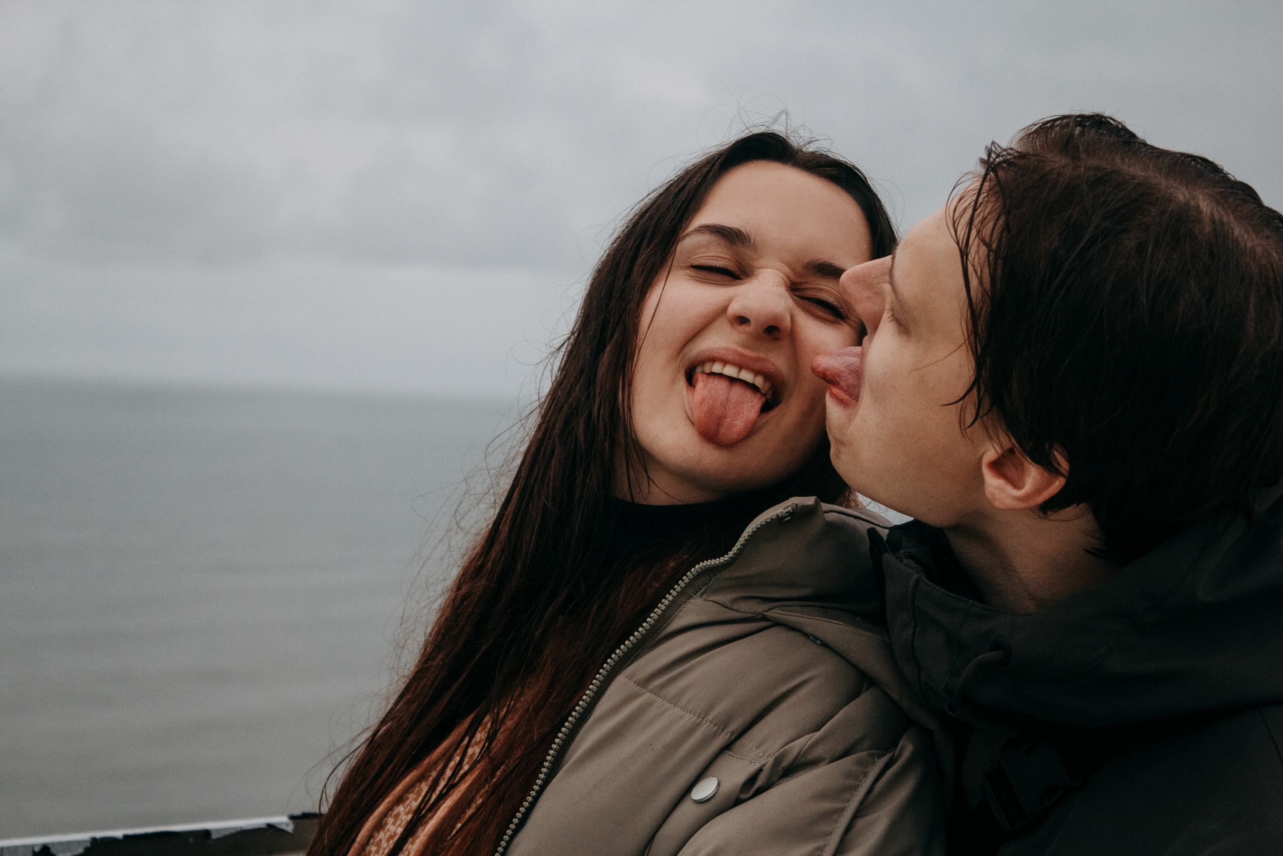 Дождь и море. Свадебный и портретный фотограф в Белграде Екатерина Македонская