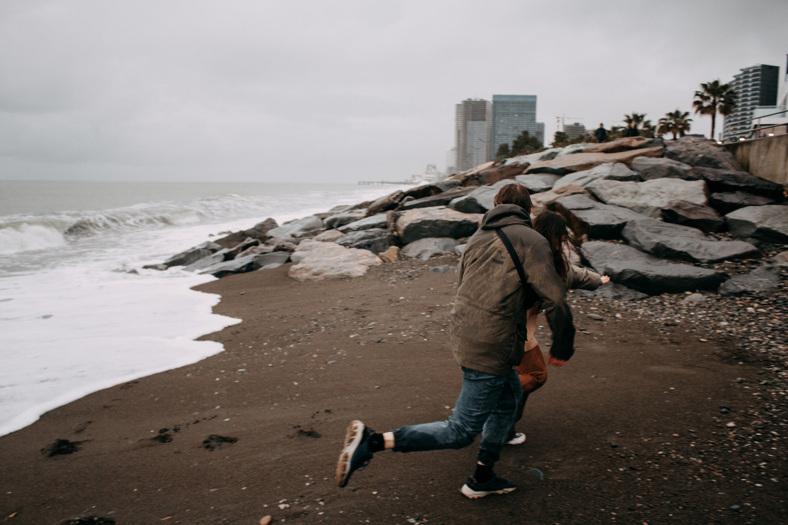 Дождь и море. Свадебный и портретный фотограф в Белграде Екатерина Македонская