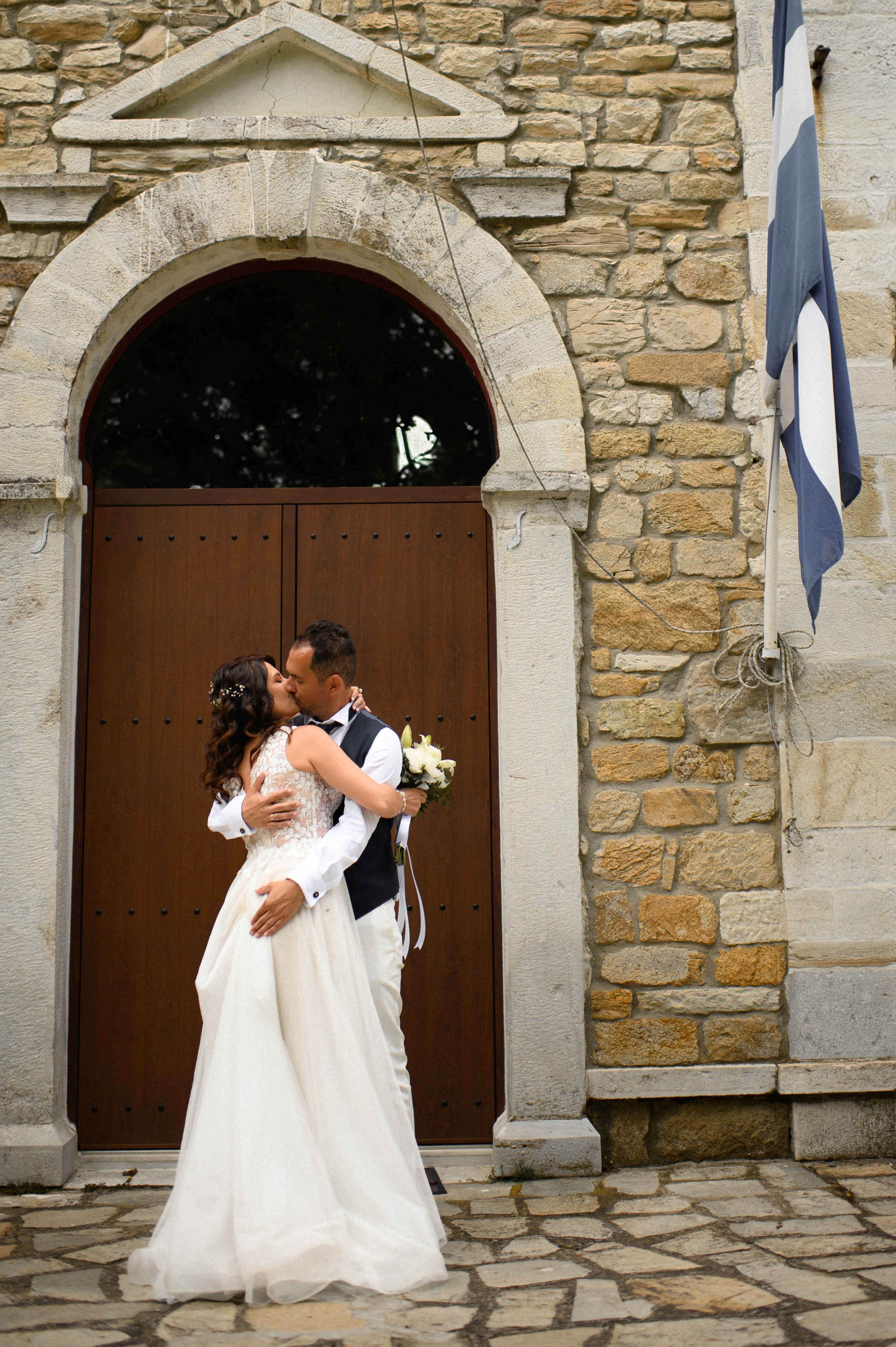 Wedding in Arnia Daria and George. Семейная, детская, портретная и предметная фотосъемка в Салониках