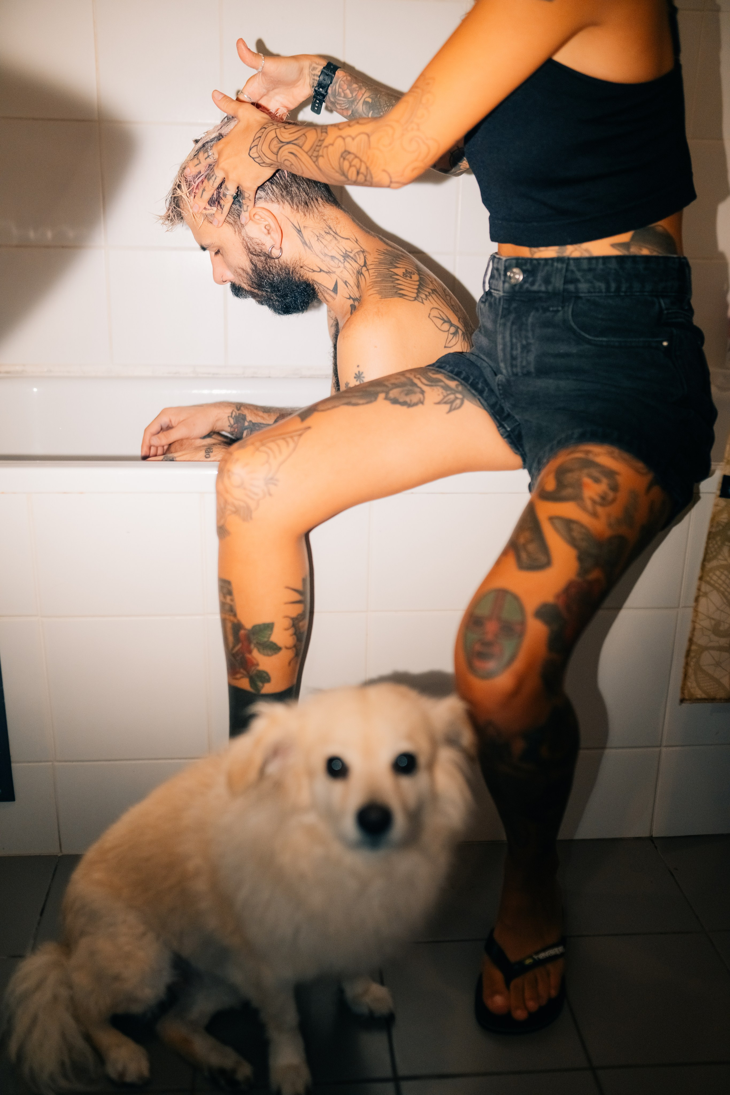 Dani & Rui at their apartment. Мария Шер. Профессиональный фотограф в городе Порту, Португалия