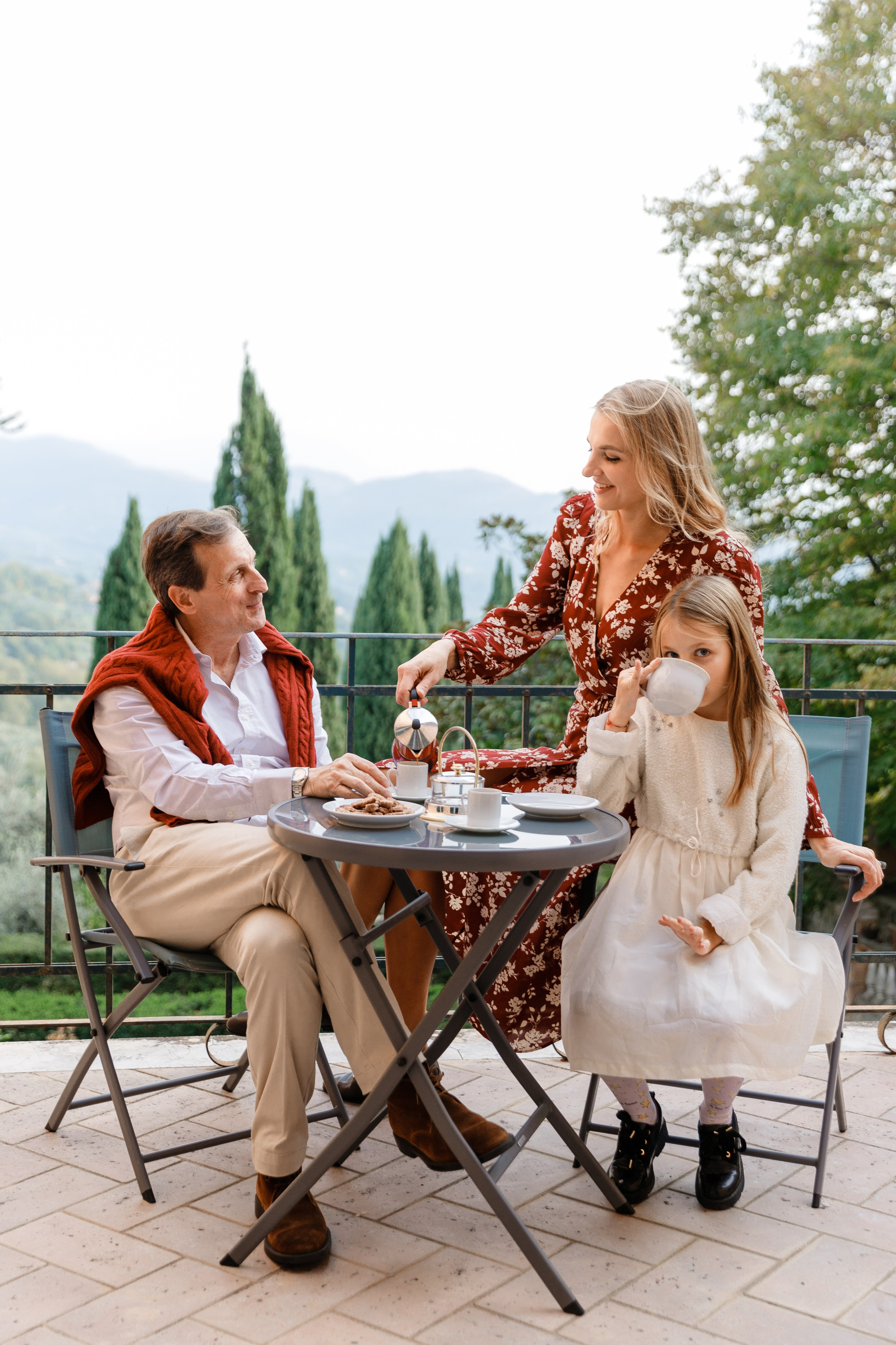 Семейная фотосессия на вилле Casa Rinaldi. Photorome.com