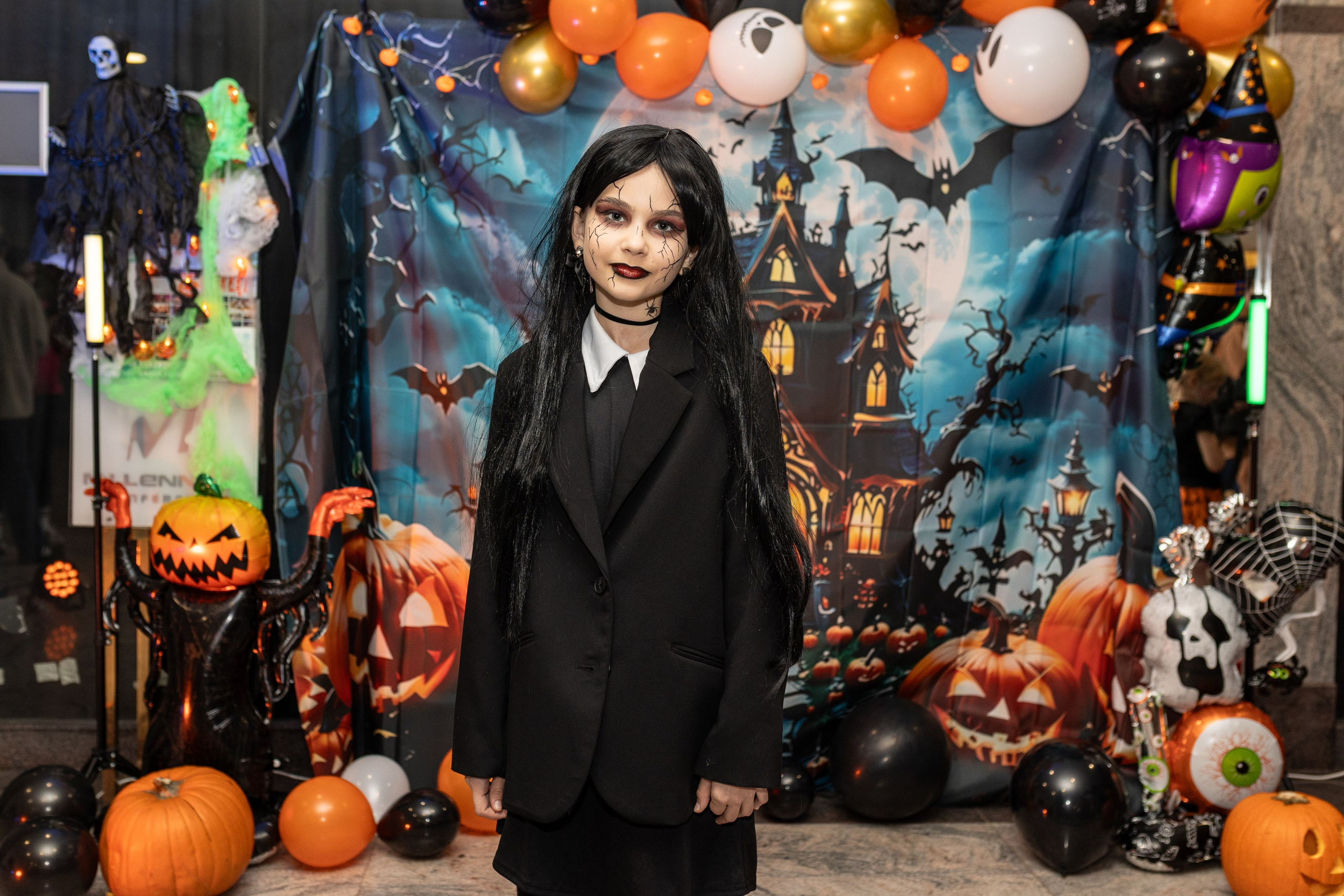 Leo dance studio Helloween 2025. Семейный и детский фотограф в Варшаве Мила Бобровская