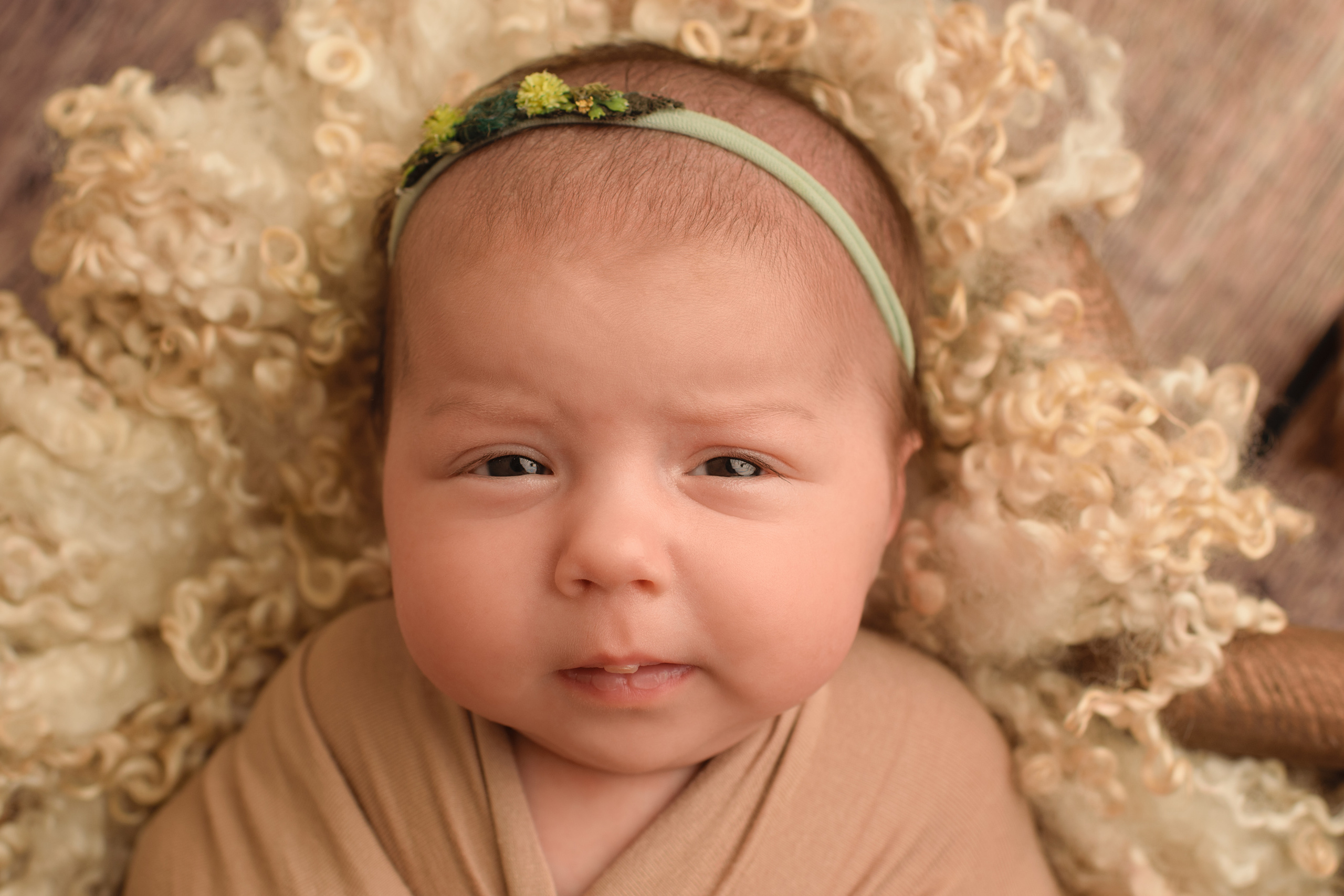 Neugeborenen fotografie in NRW 1 Monat