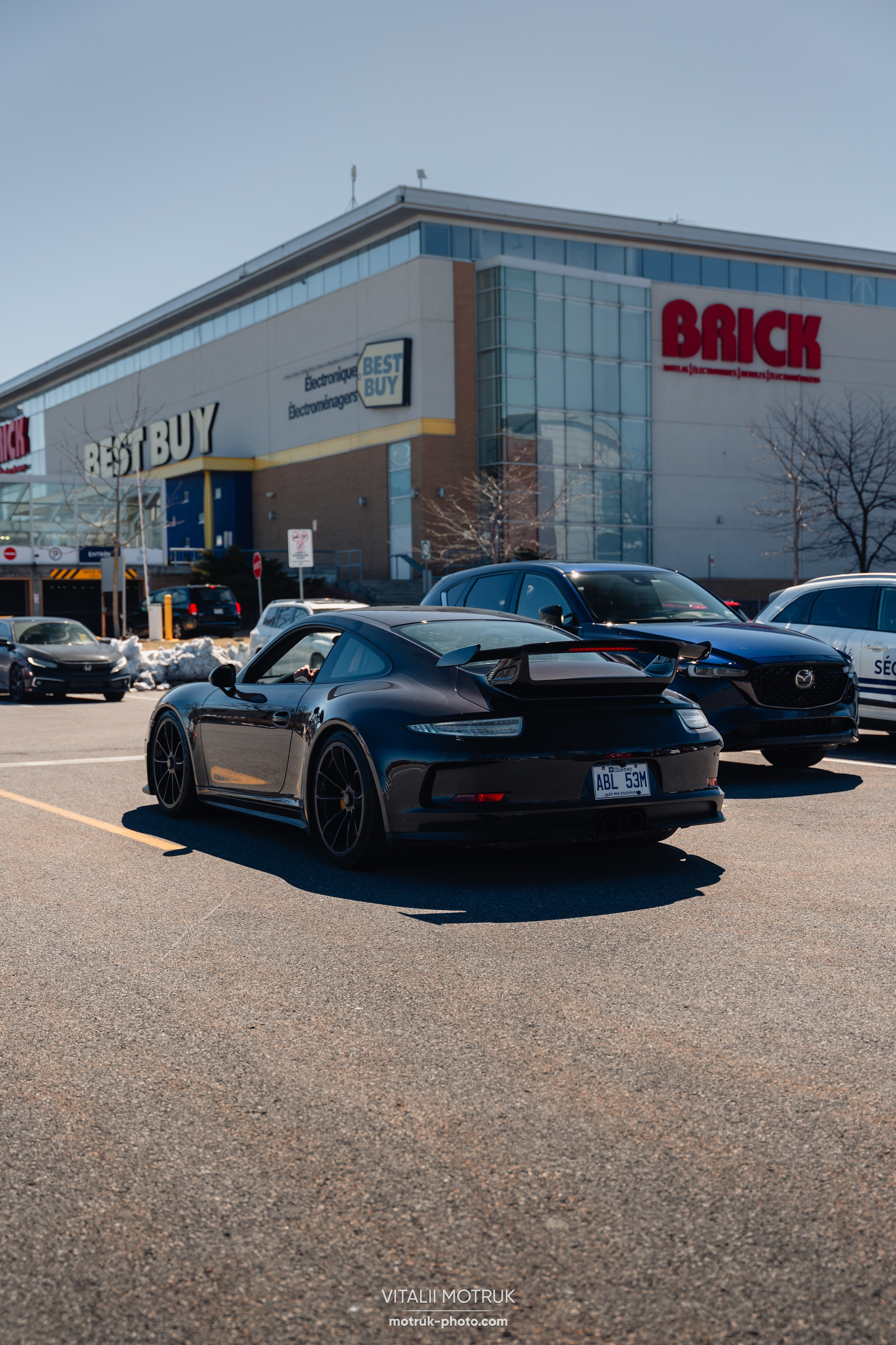 Porsche meet Montreal. Photographe de voitures à Paris — Vitalii Motruk