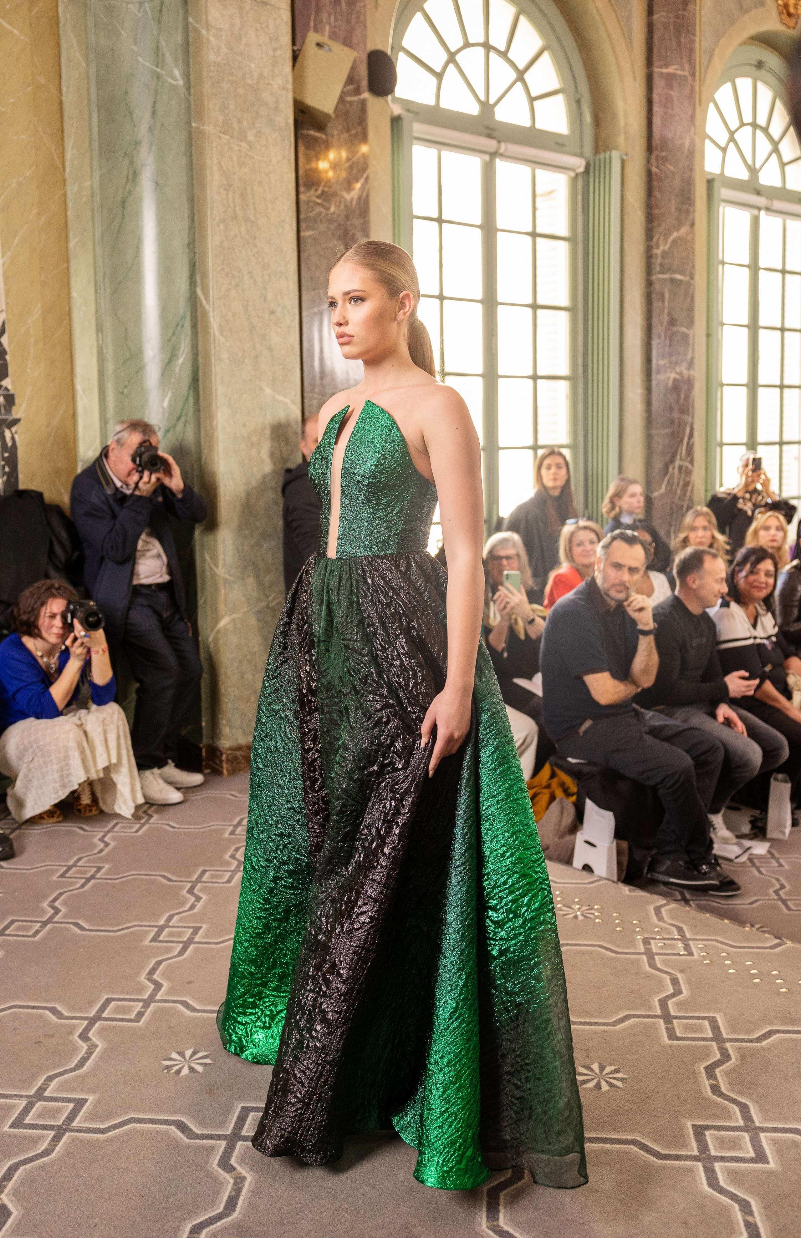 Paris fashion week. MATVEEVA STUDIO