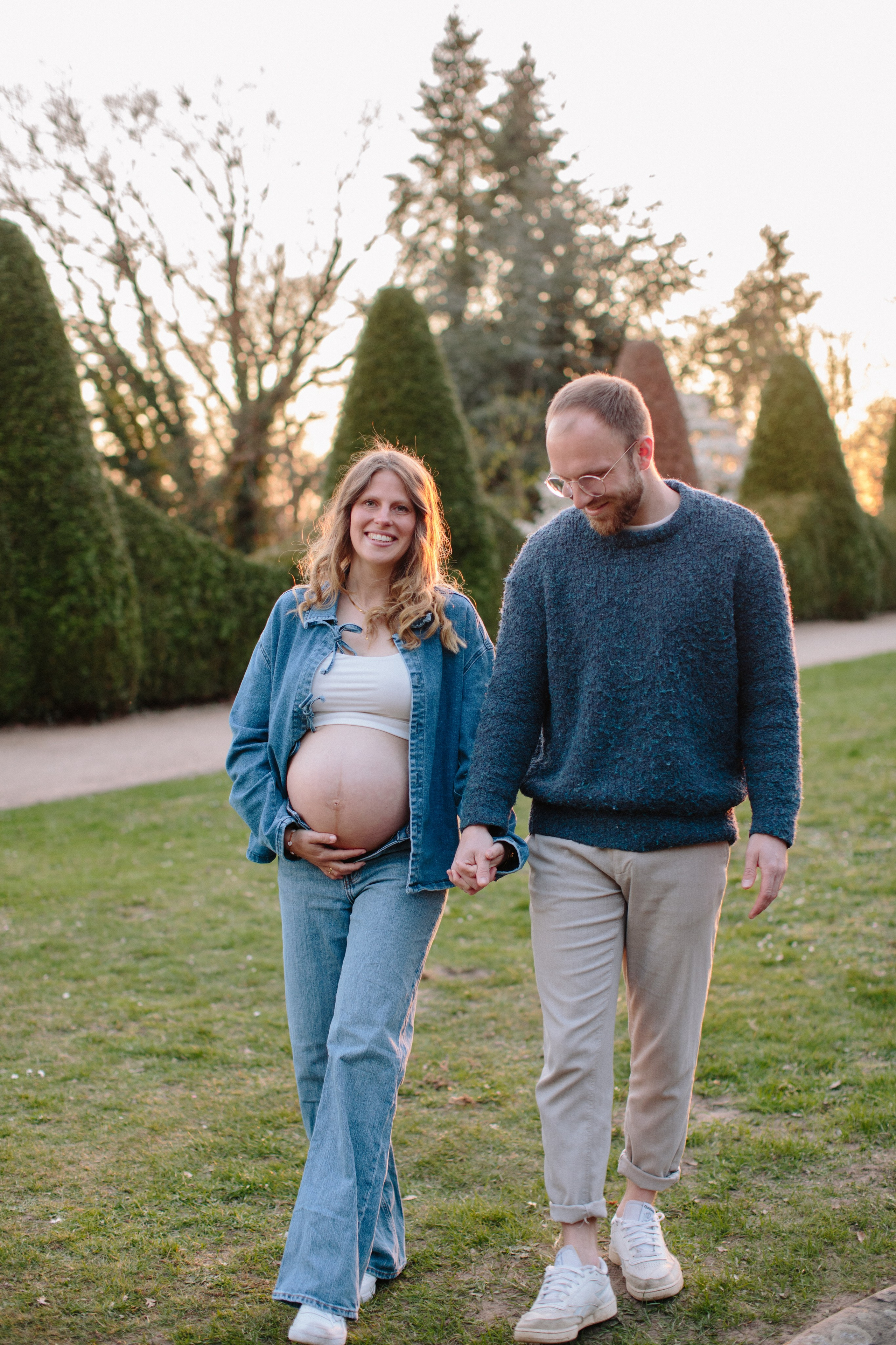 Babybauch. Hochzeitsfotograf Hamburg