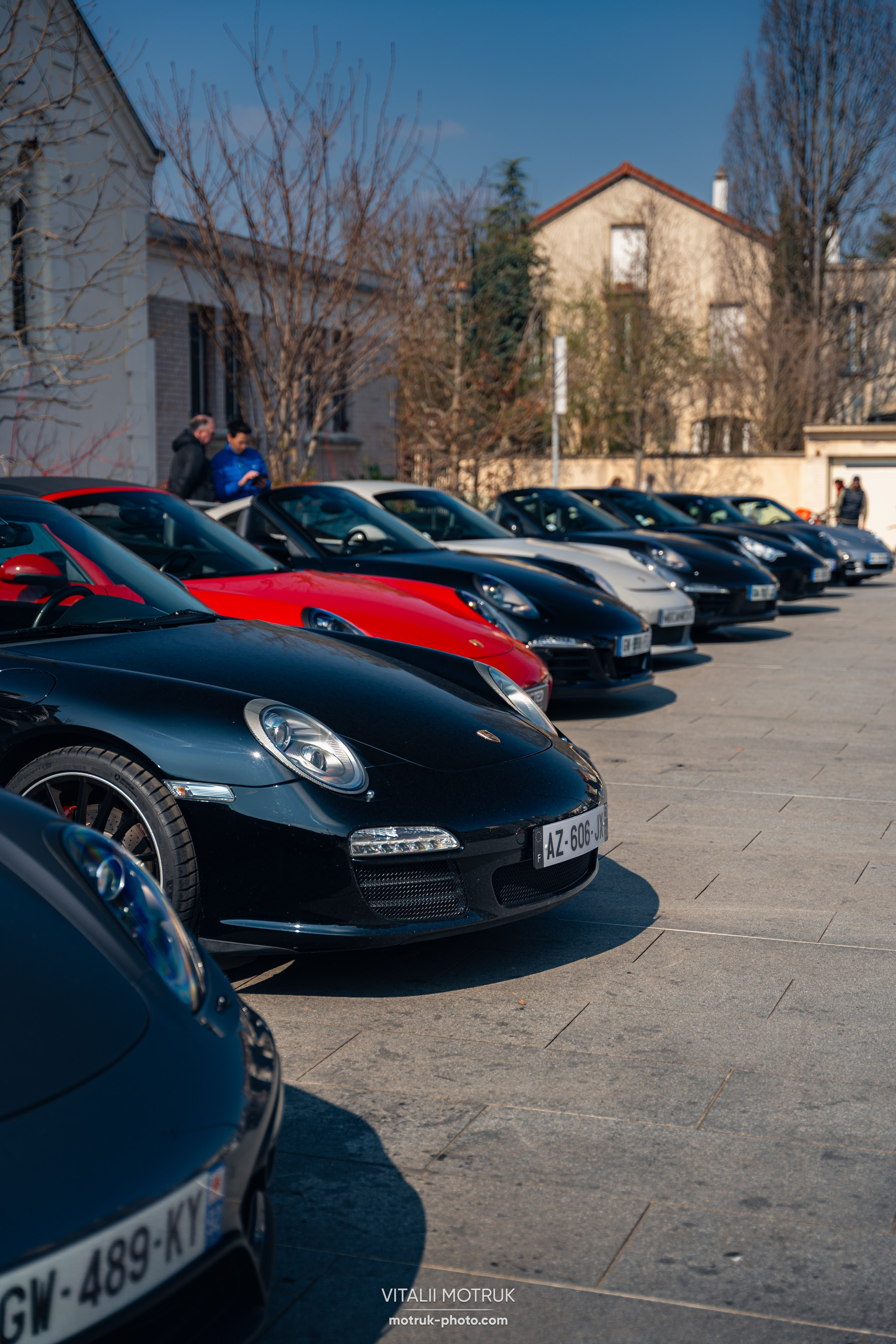 Rassemblement Garenne Colombes — 16 mars. Photographe de voitures à Paris — Vitalii Motruk