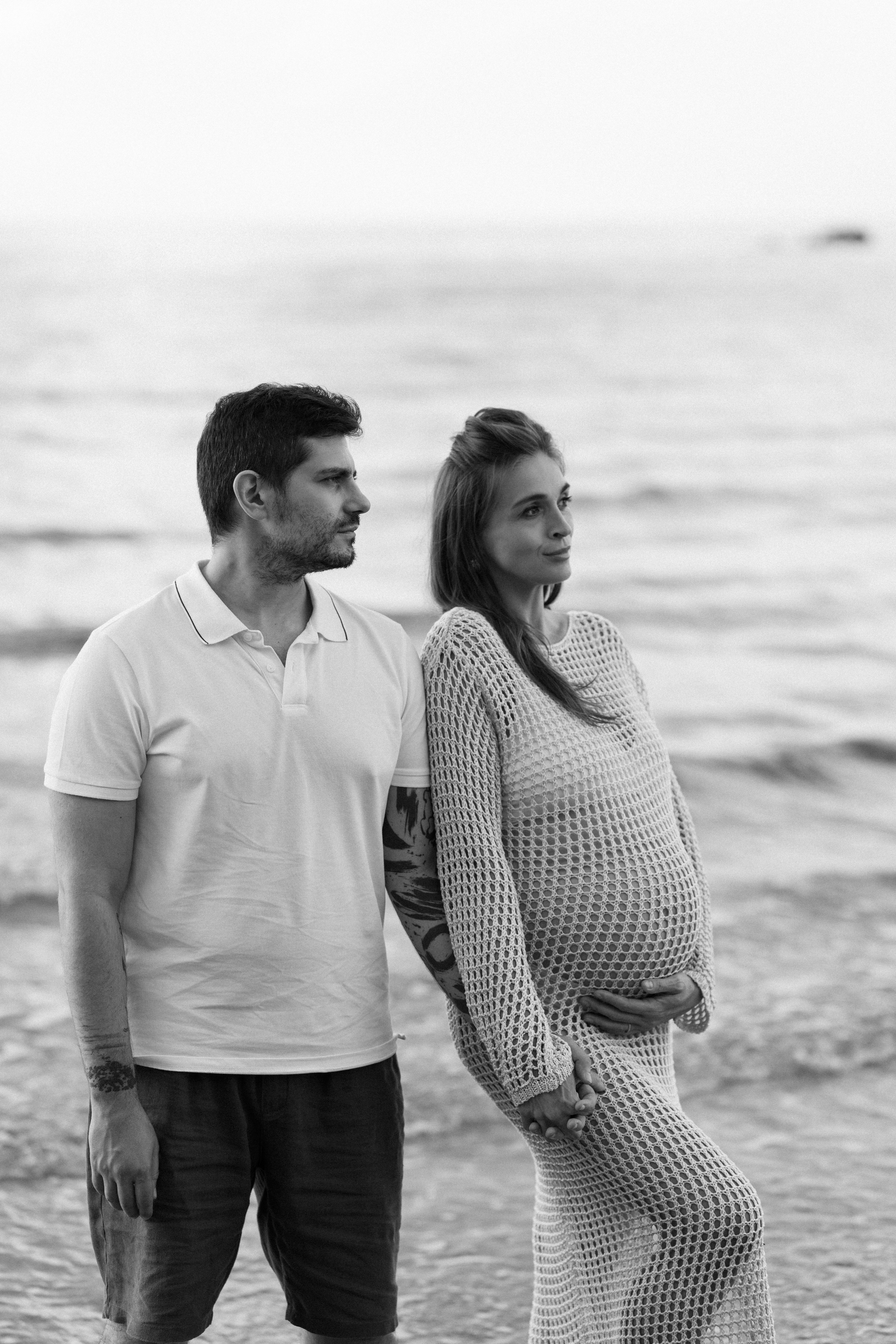 In dolce attesa. Fotografa Rimini