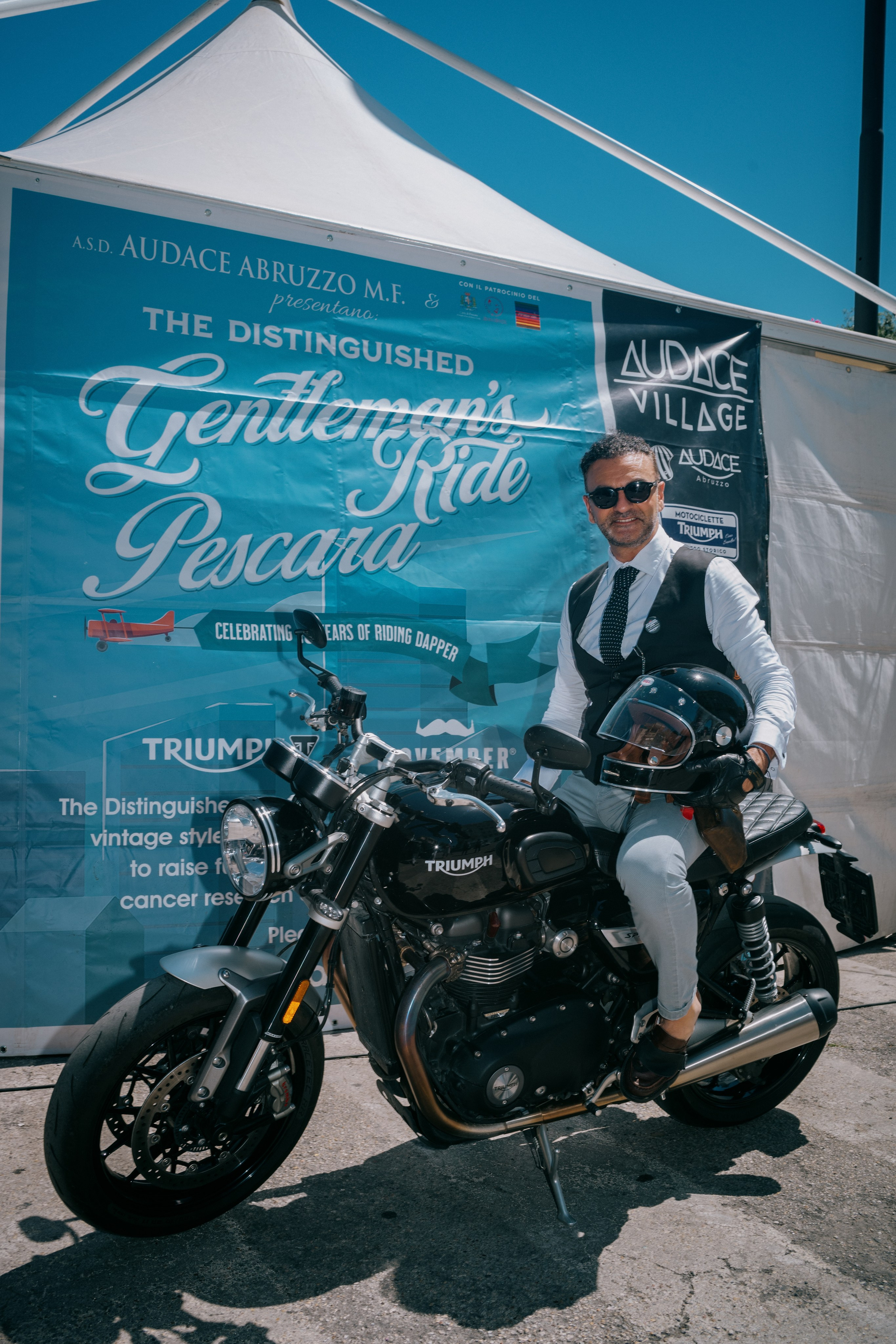 Distinguished Gentleman's Ride 2024. Photographer Iuliia Gladkikh, Italy, Abruzzo