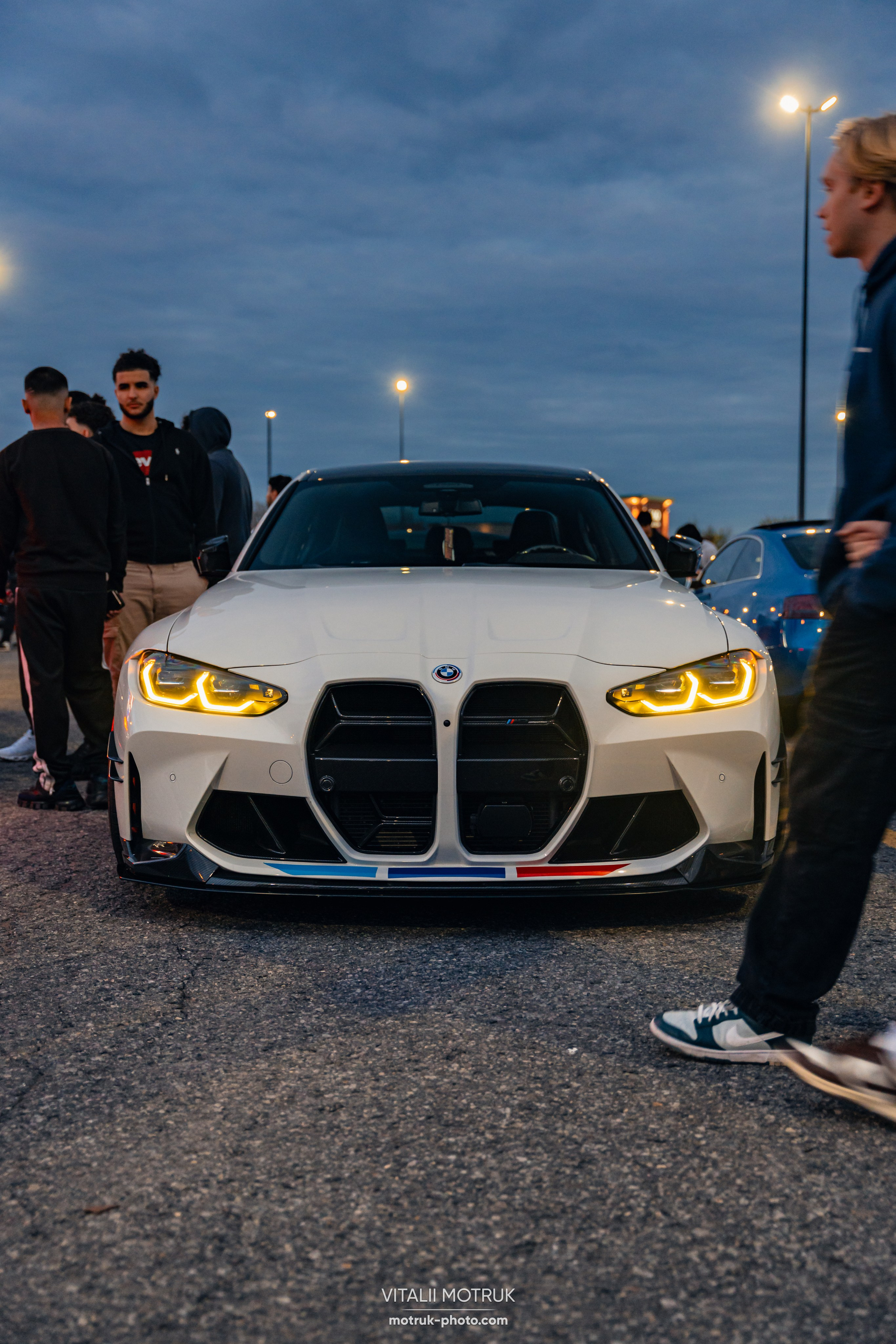 Car meet: 514 bimmers. Photographe de voitures à Paris — Vitalii Motruk