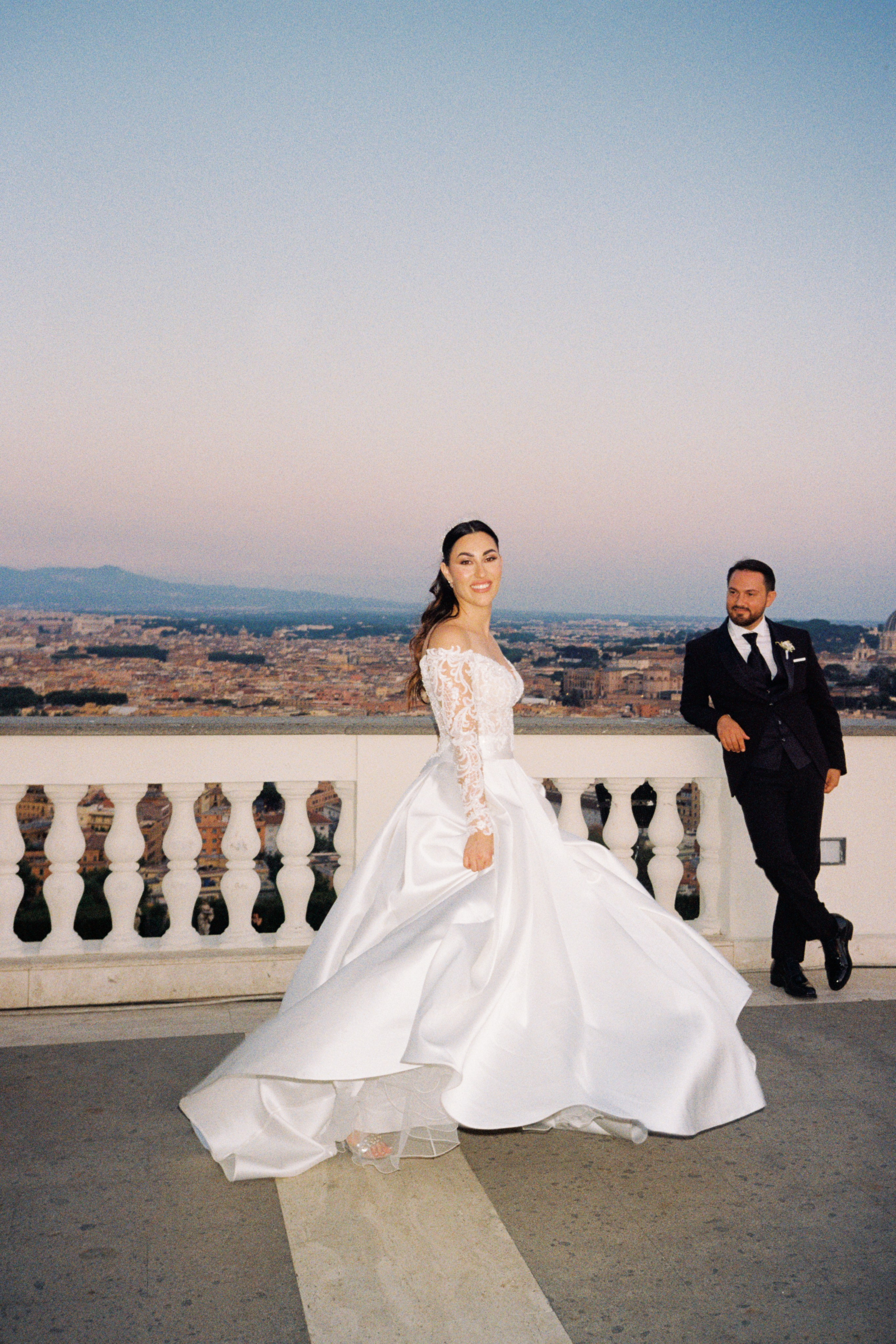 Film 35 mm. Wedding Photographer Rome Tuscany Como Sicily Puglia Amalfy Italy- Oksana Savenchuk