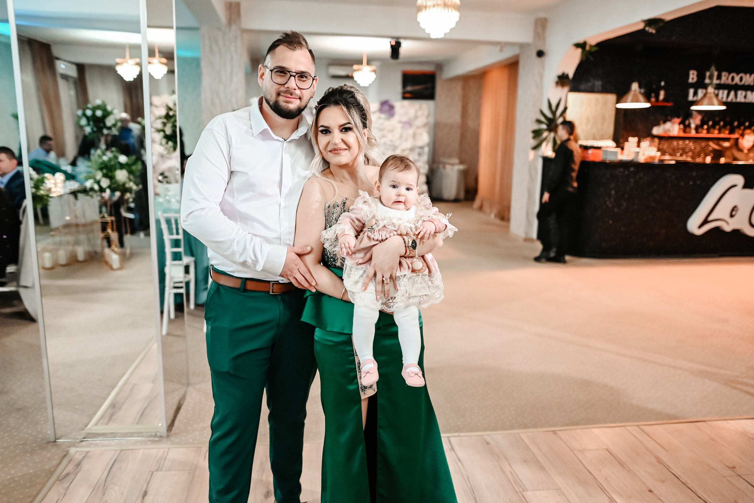 Nasii si finuta botez petrecere  – stil artistic Ana Maria Drăgan