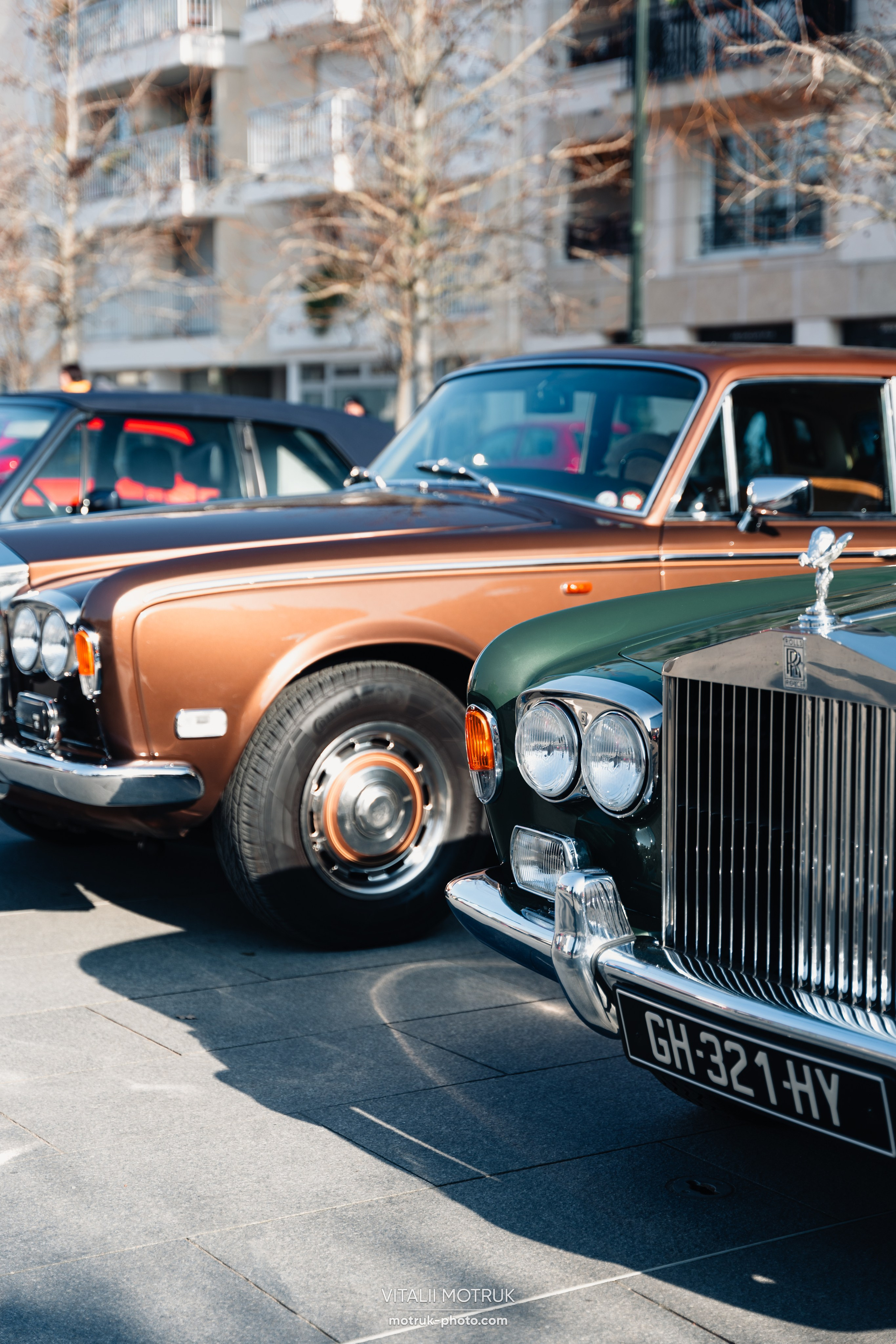 Rassemblement Colombes 16 fevrier 2025. Photographe de voitures à Paris — Vitalii Motruk