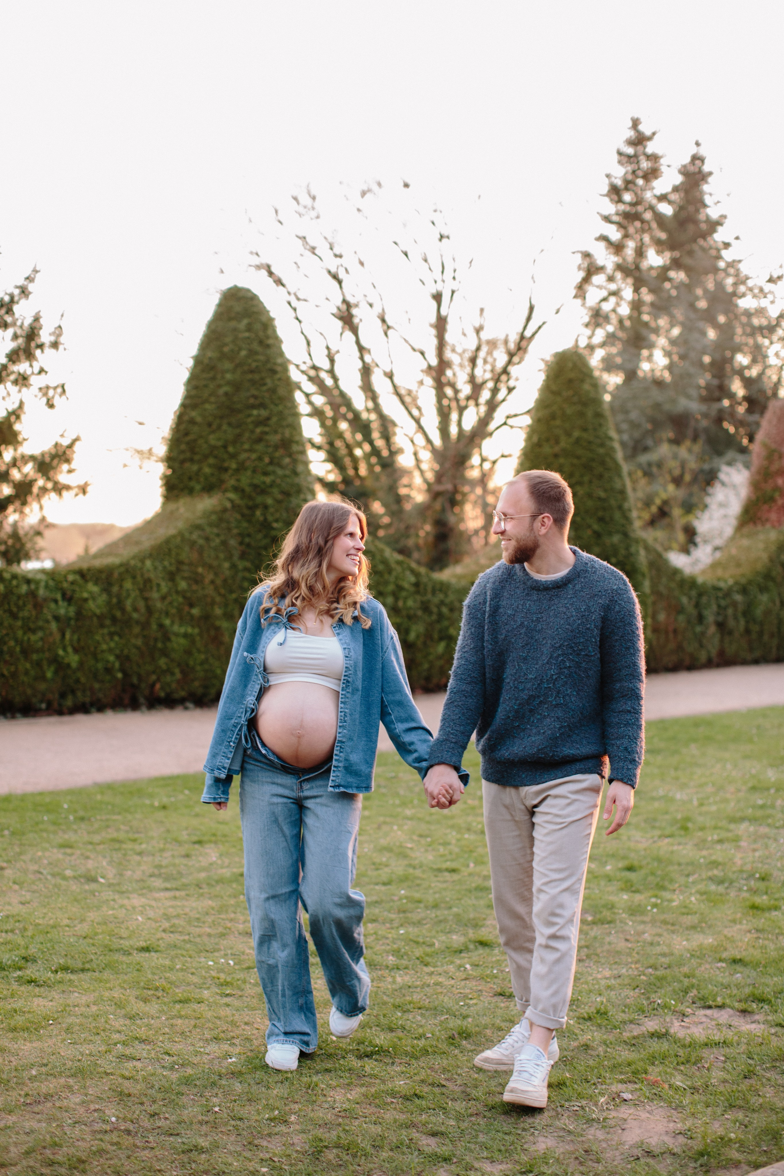 Babybauch. Hochzeitsfotograf Hamburg