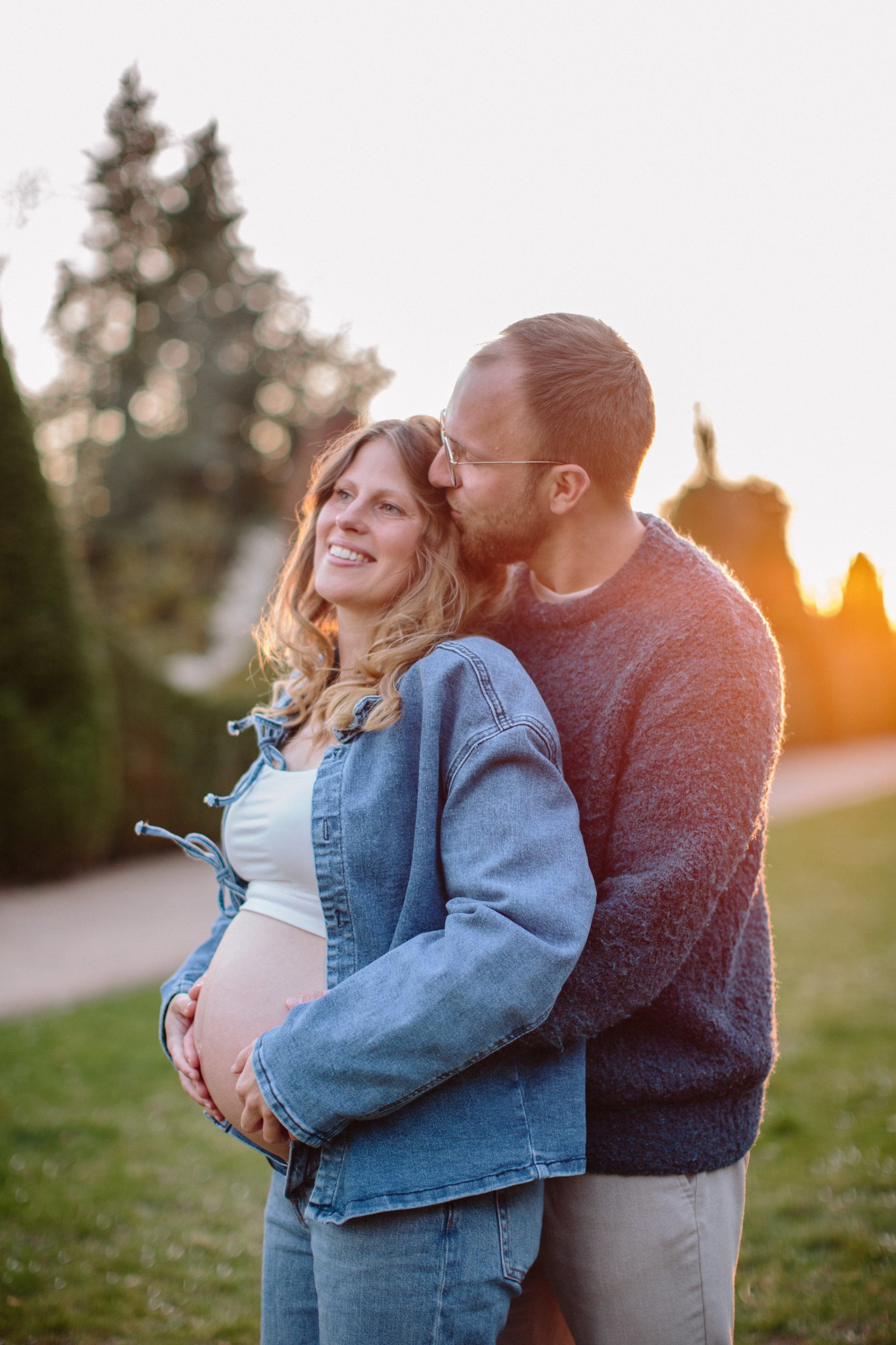 Babybauch. Hochzeitsfotograf Hamburg