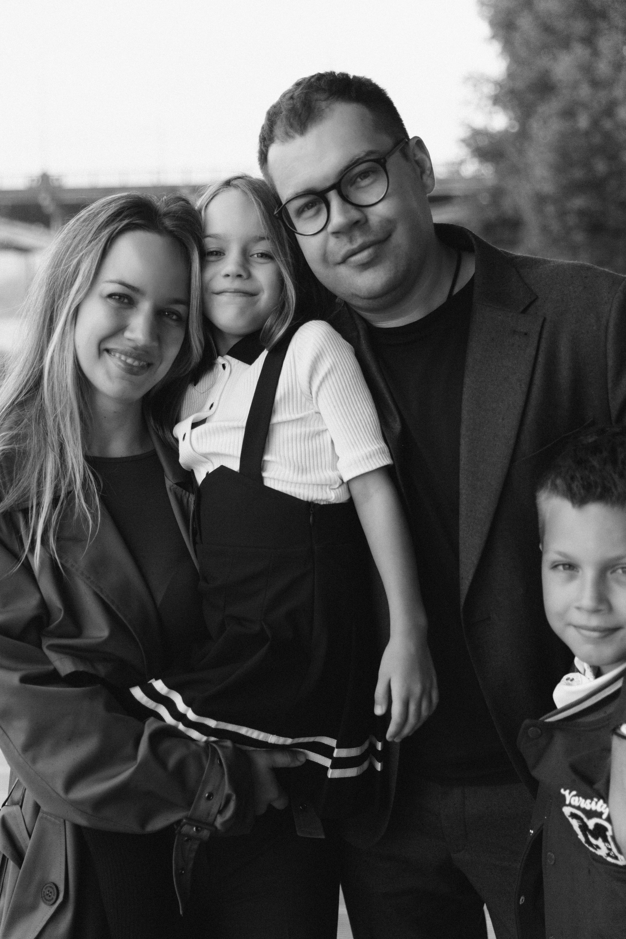 Family photoshoot. True self