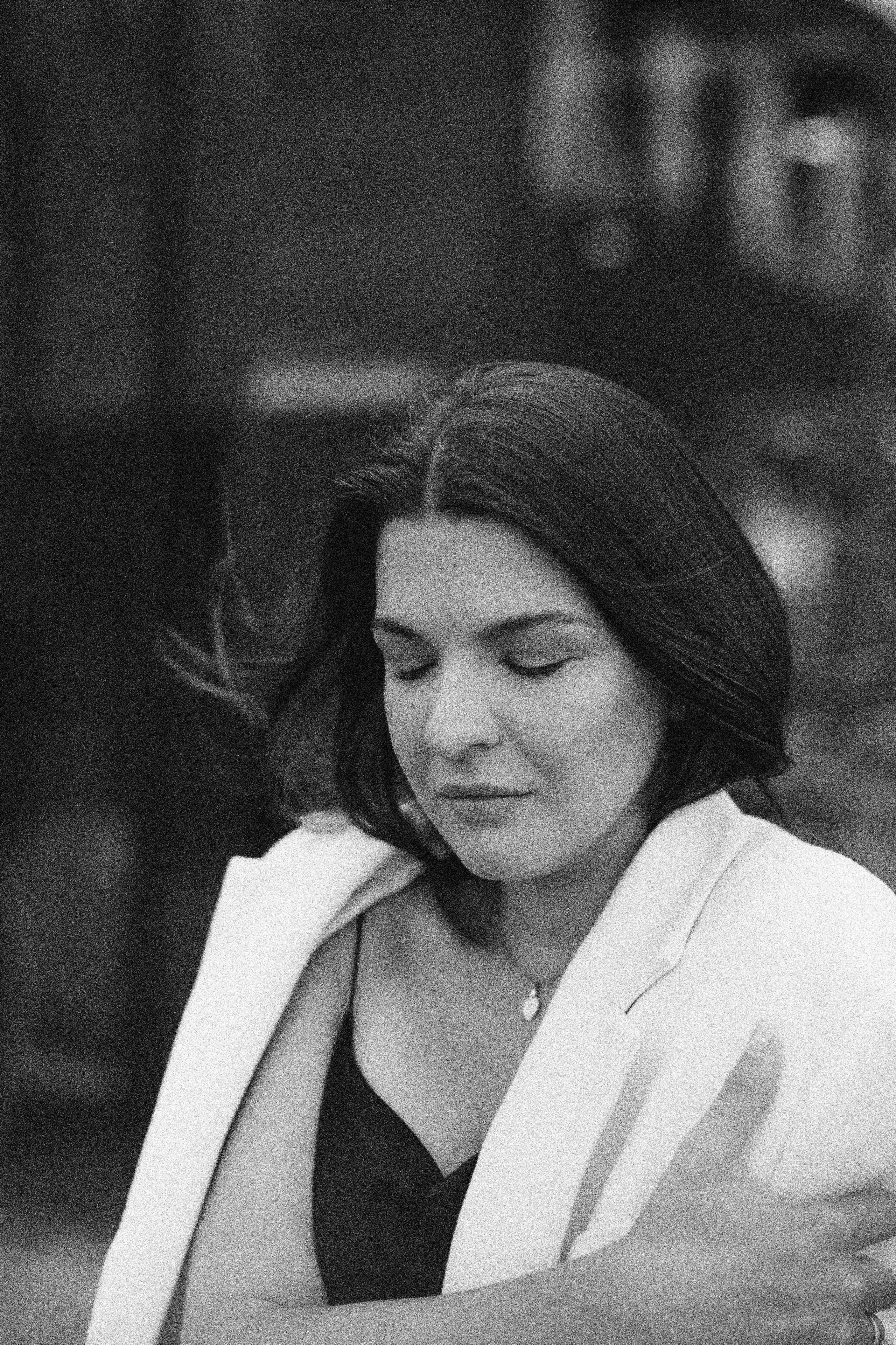 Daria. Shooting a photographer. True self