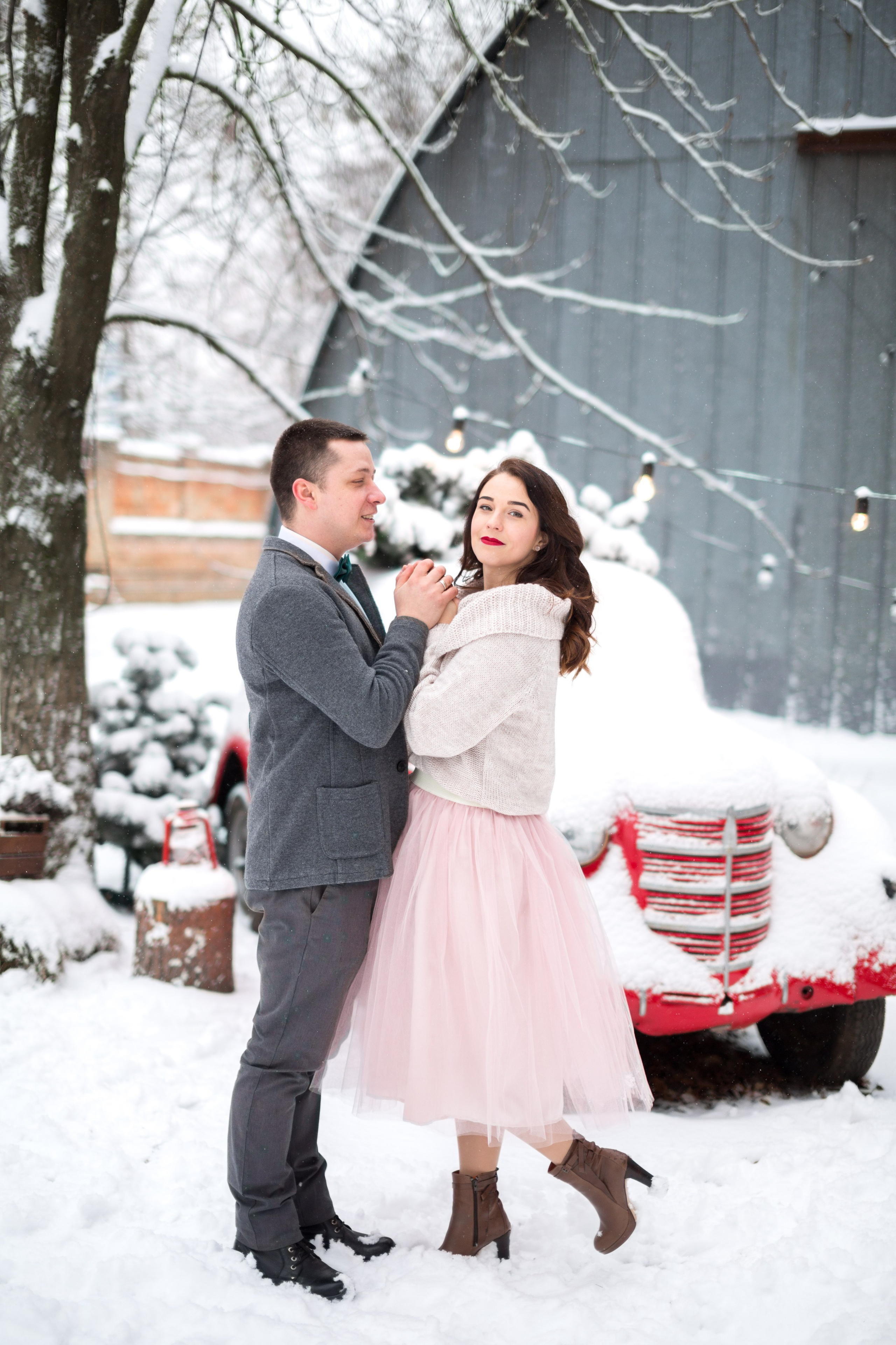 Winter Love. Wedding and Family Photograph
