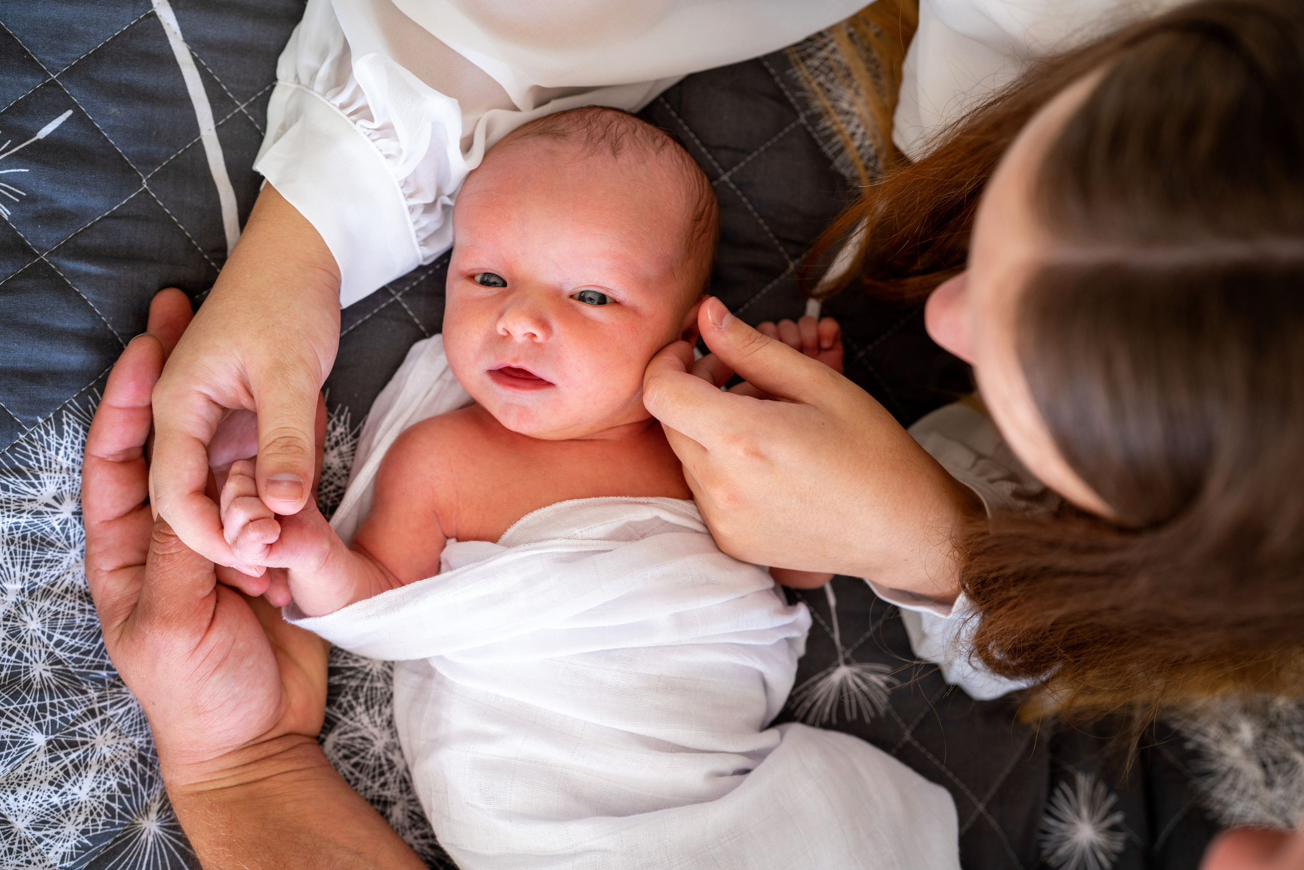 Newborn Lifestyle. Rodinna fotografka Plzen Anita Dergachova
