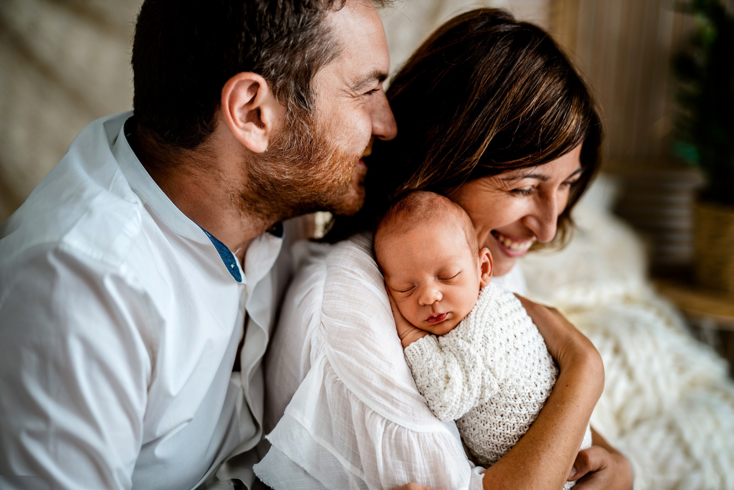 Newborn. Svitlana Miahka fotografa a Genova