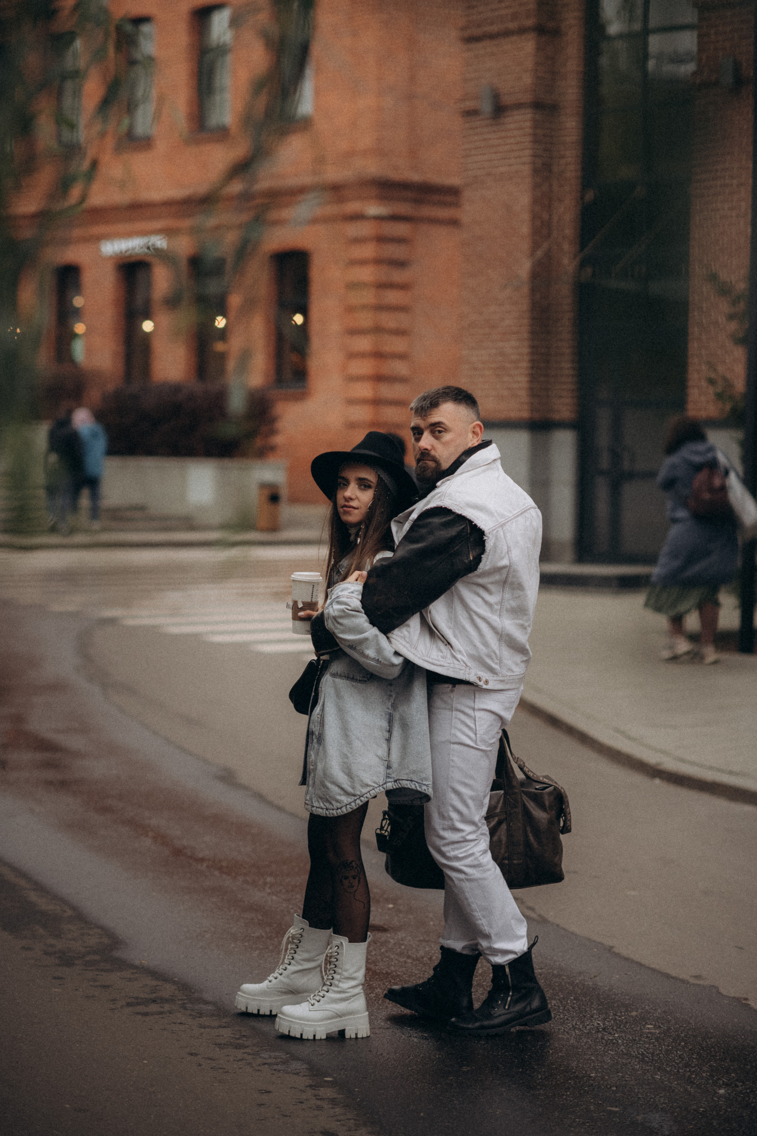 Post wedding photoshoot in the city. Wedding & Family photographer in County Donegal and Dublin, Ireland