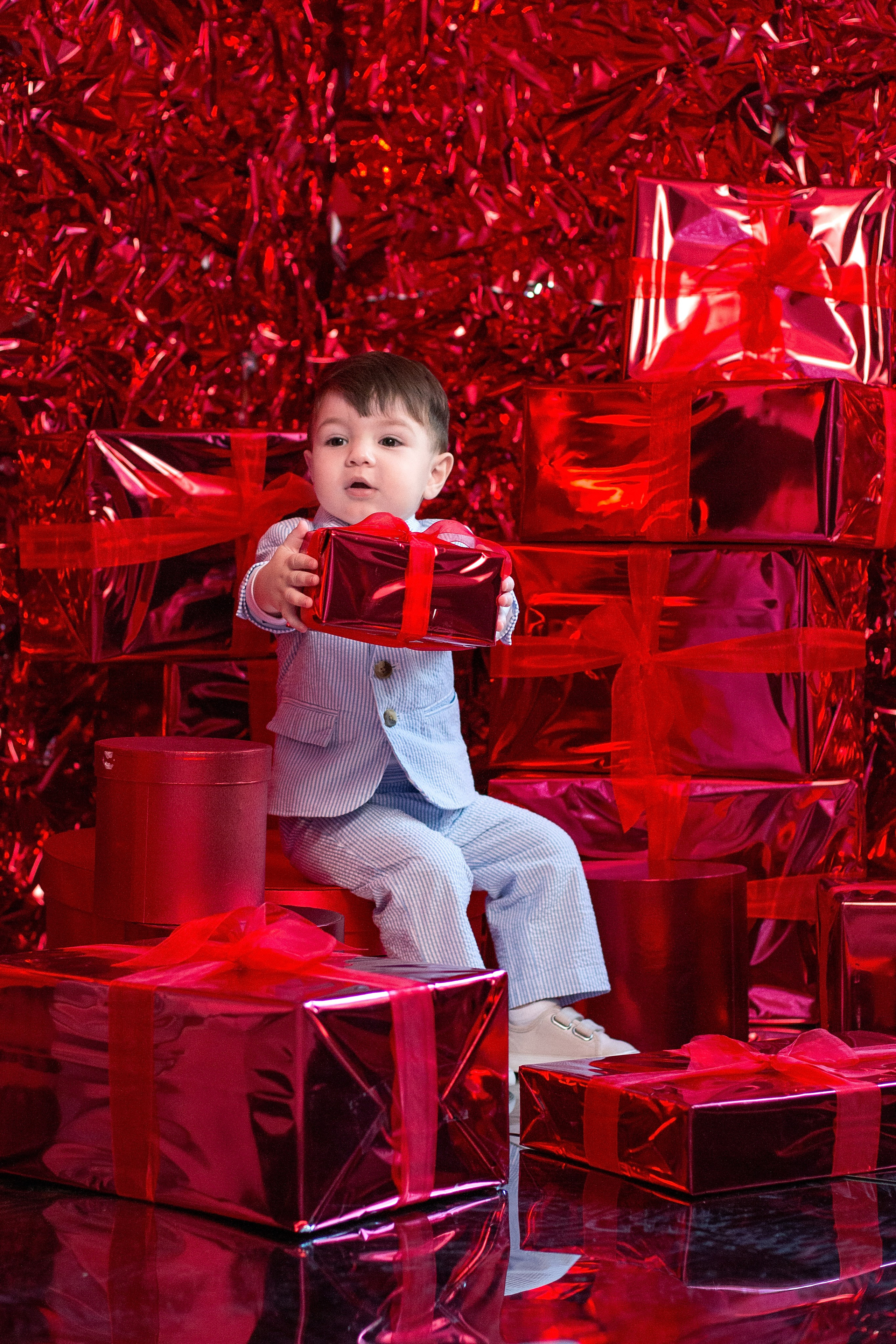 Новый год в студии. Детский и семейный фотограф в г. Бельцы