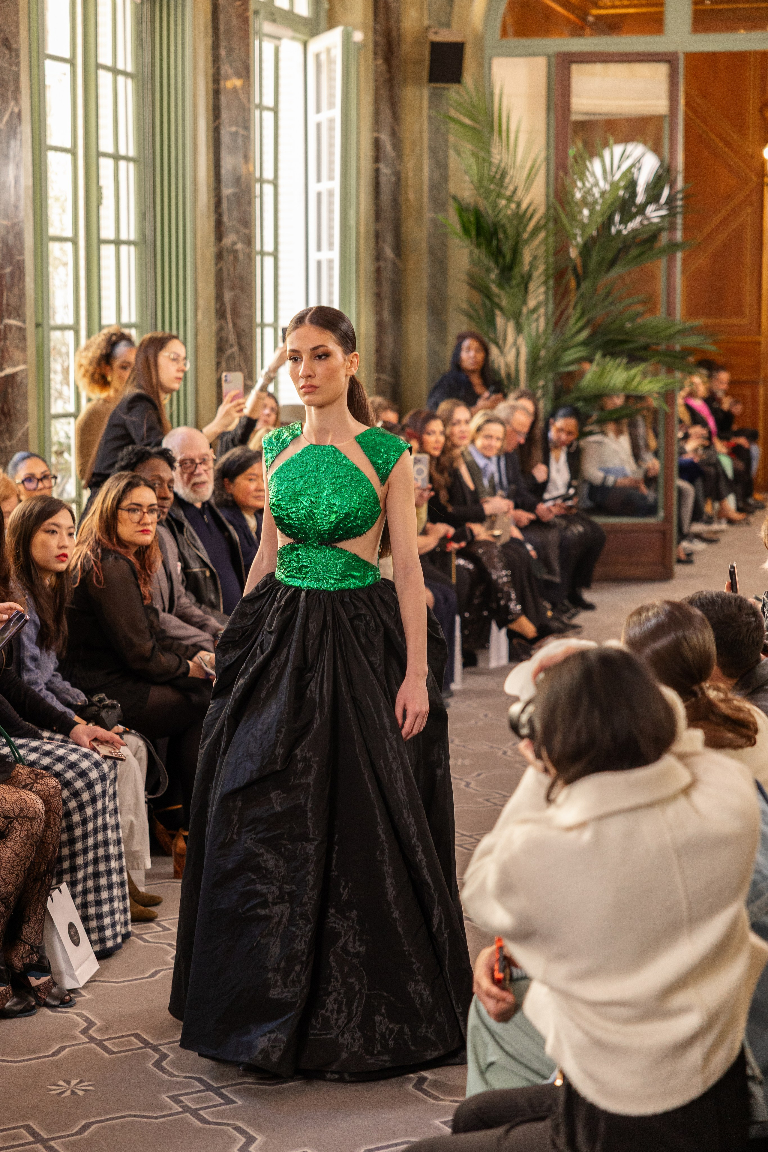 Paris fashion week. MATVEEVA STUDIO