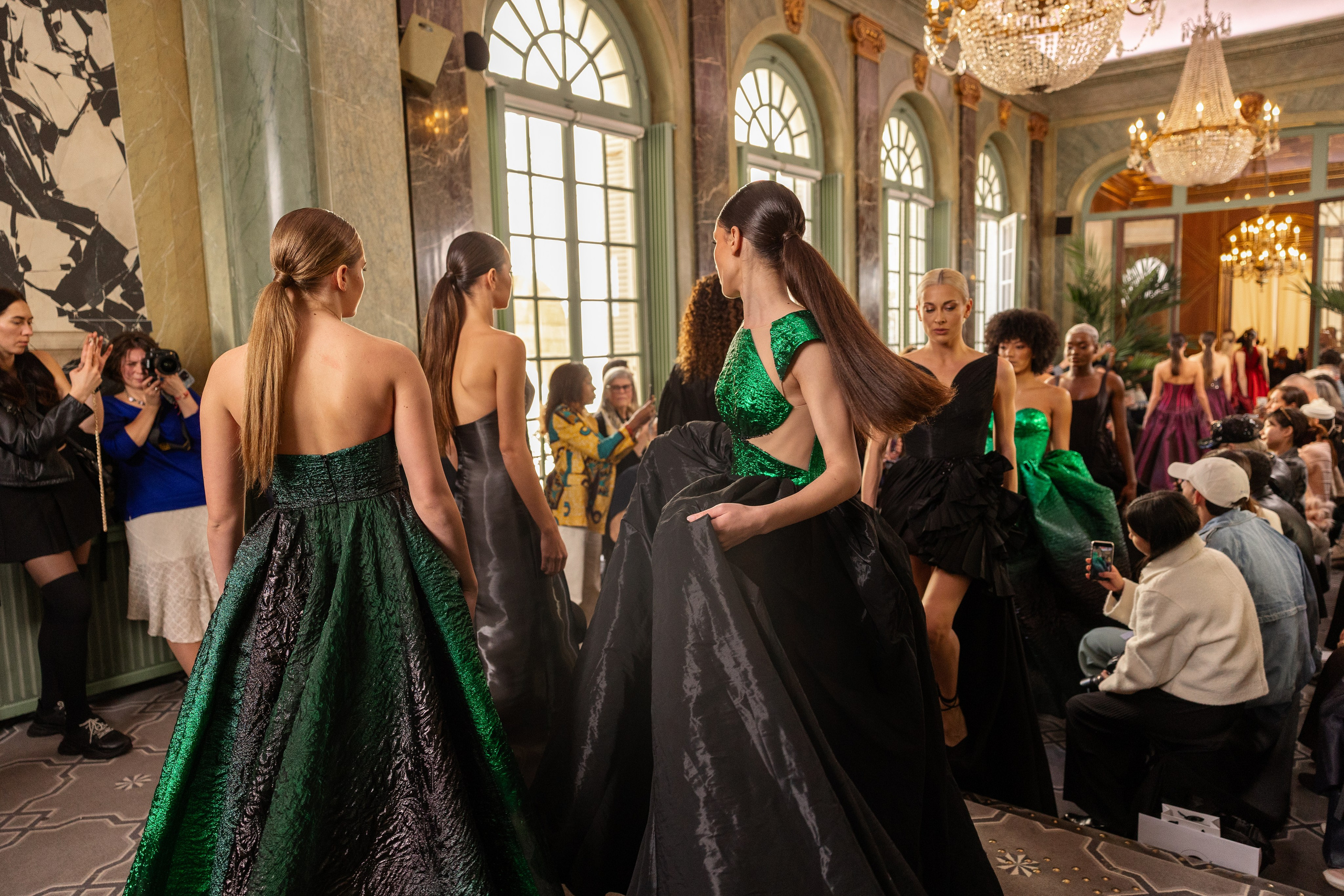 Paris fashion week. MATVEEVA STUDIO