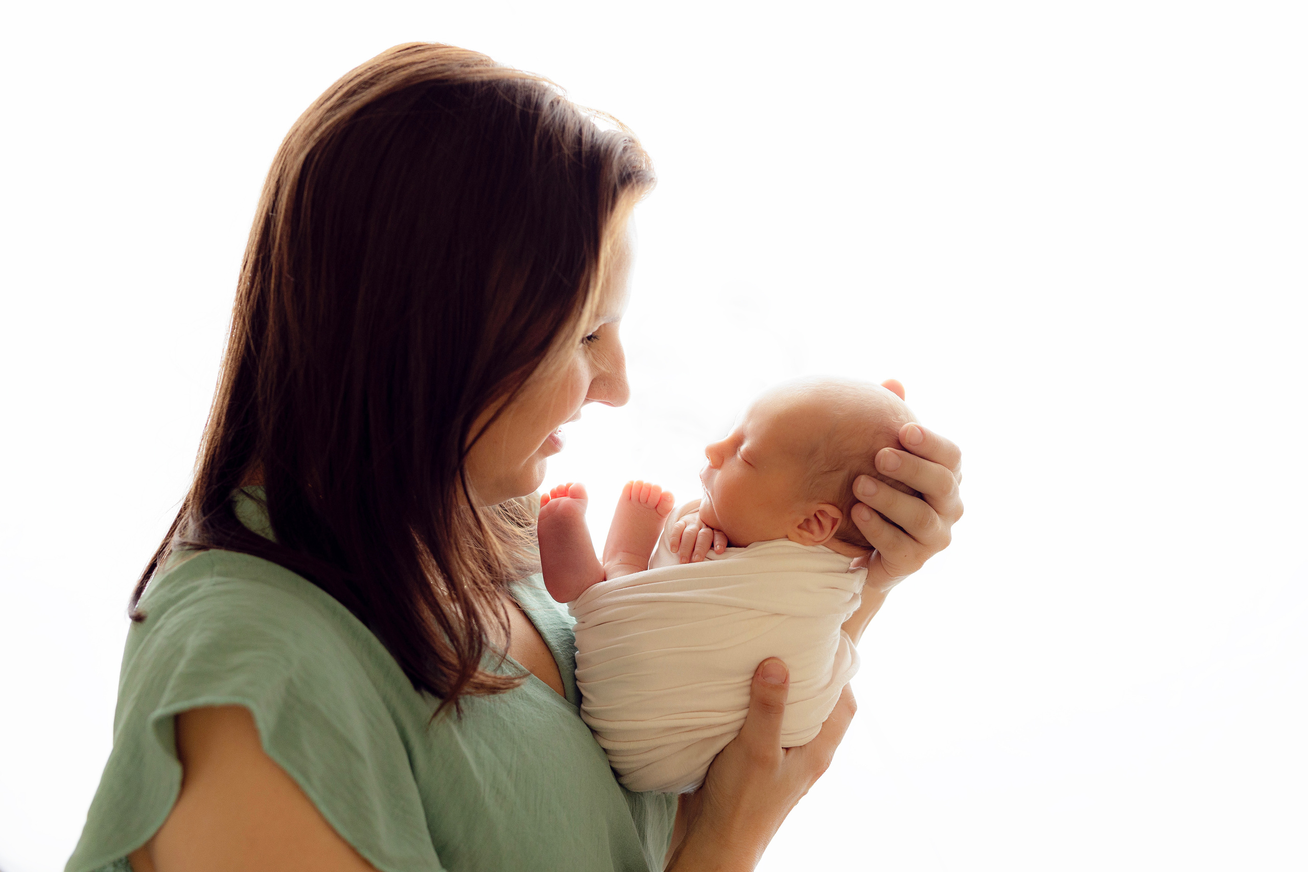 Intieme babyshoot met ouders