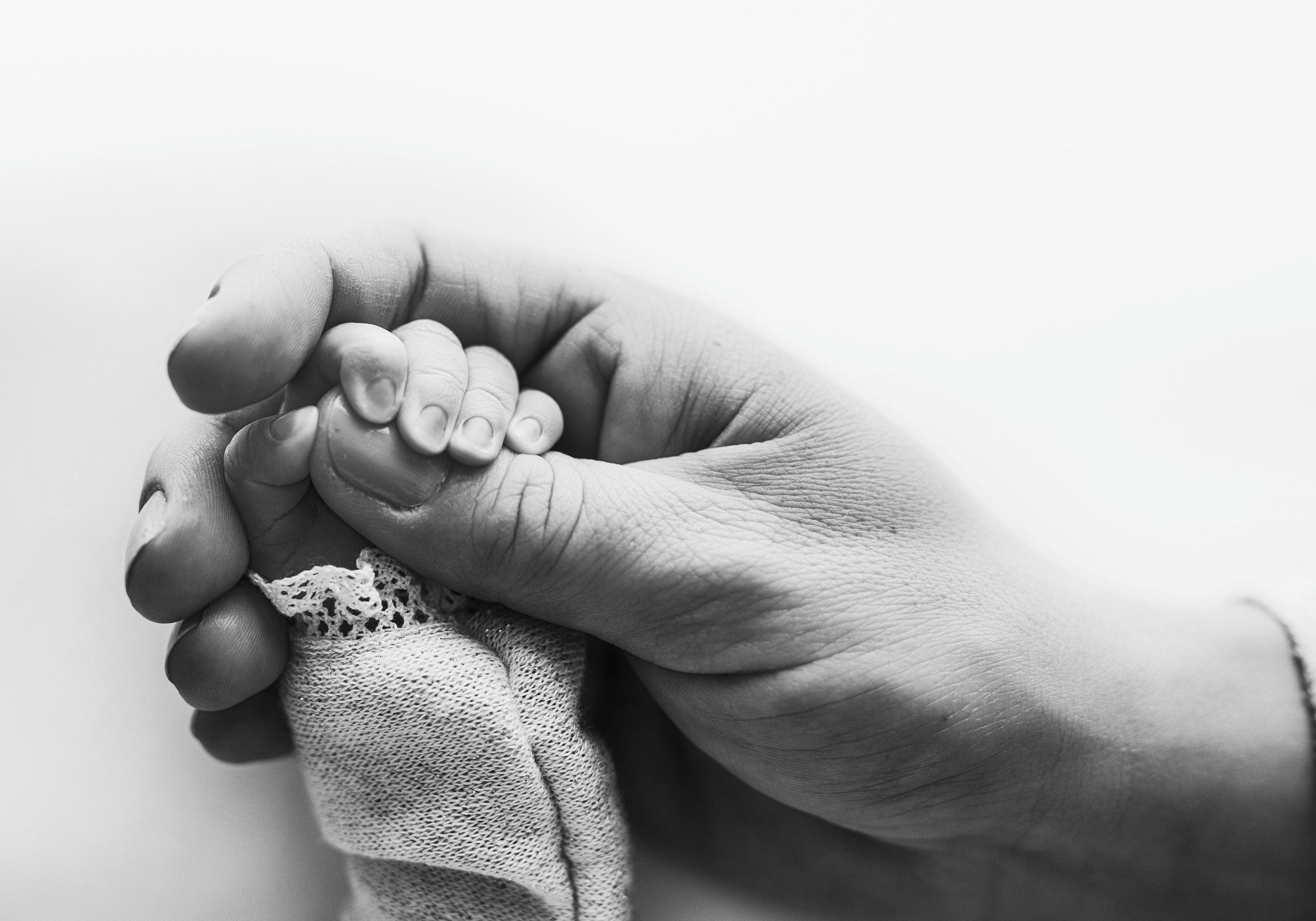 Intieme sessie met de baby