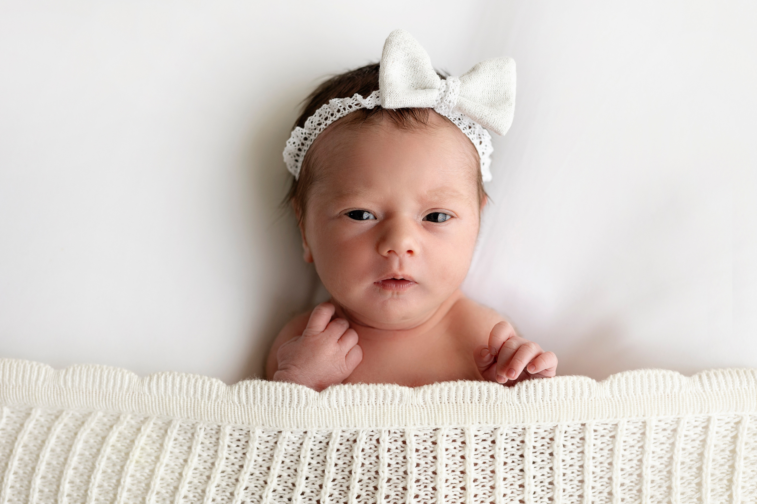Opgezette babyshoot