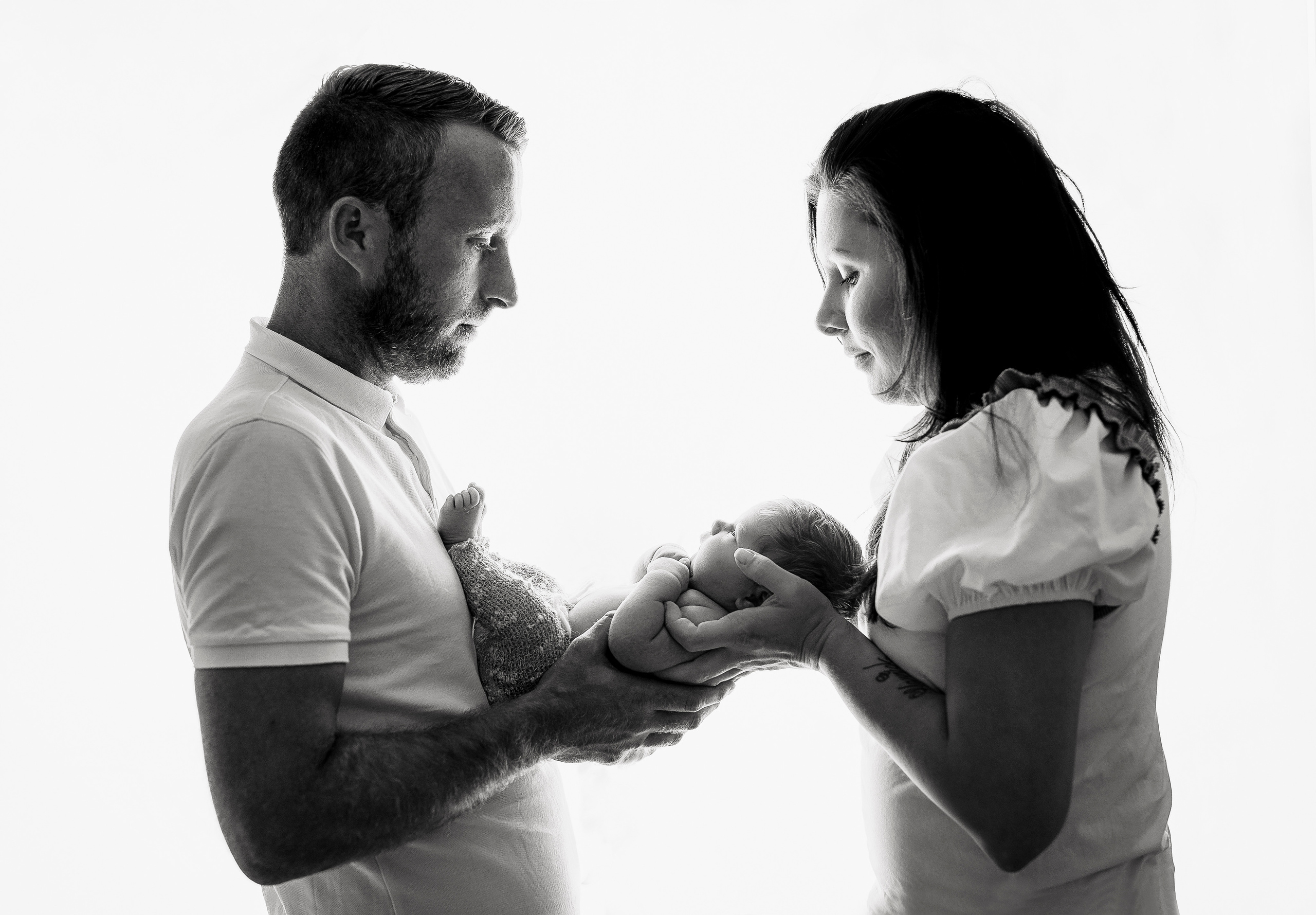 Newborn shoot met gezin