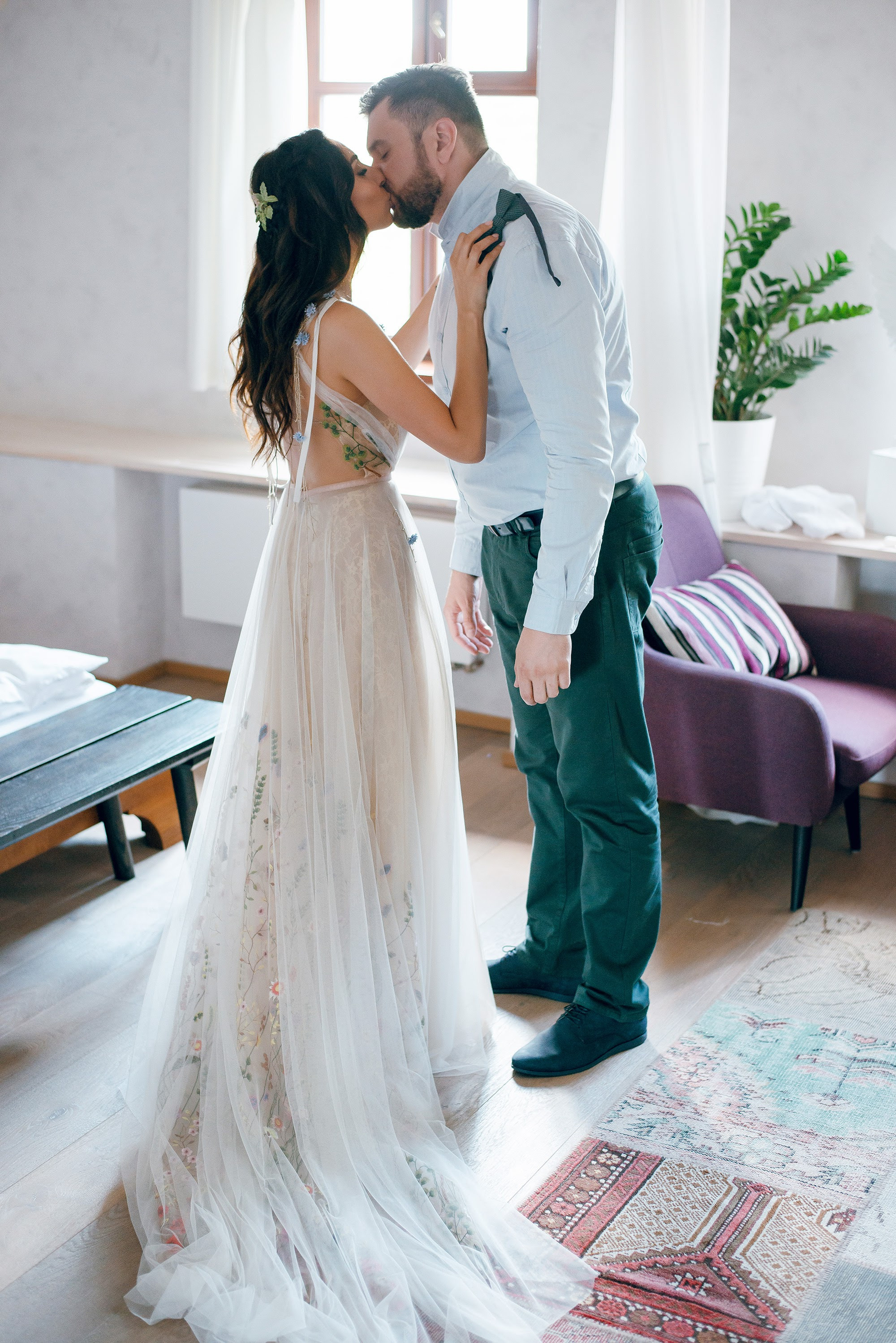 Romantic destination wedding in Czech republic Prague