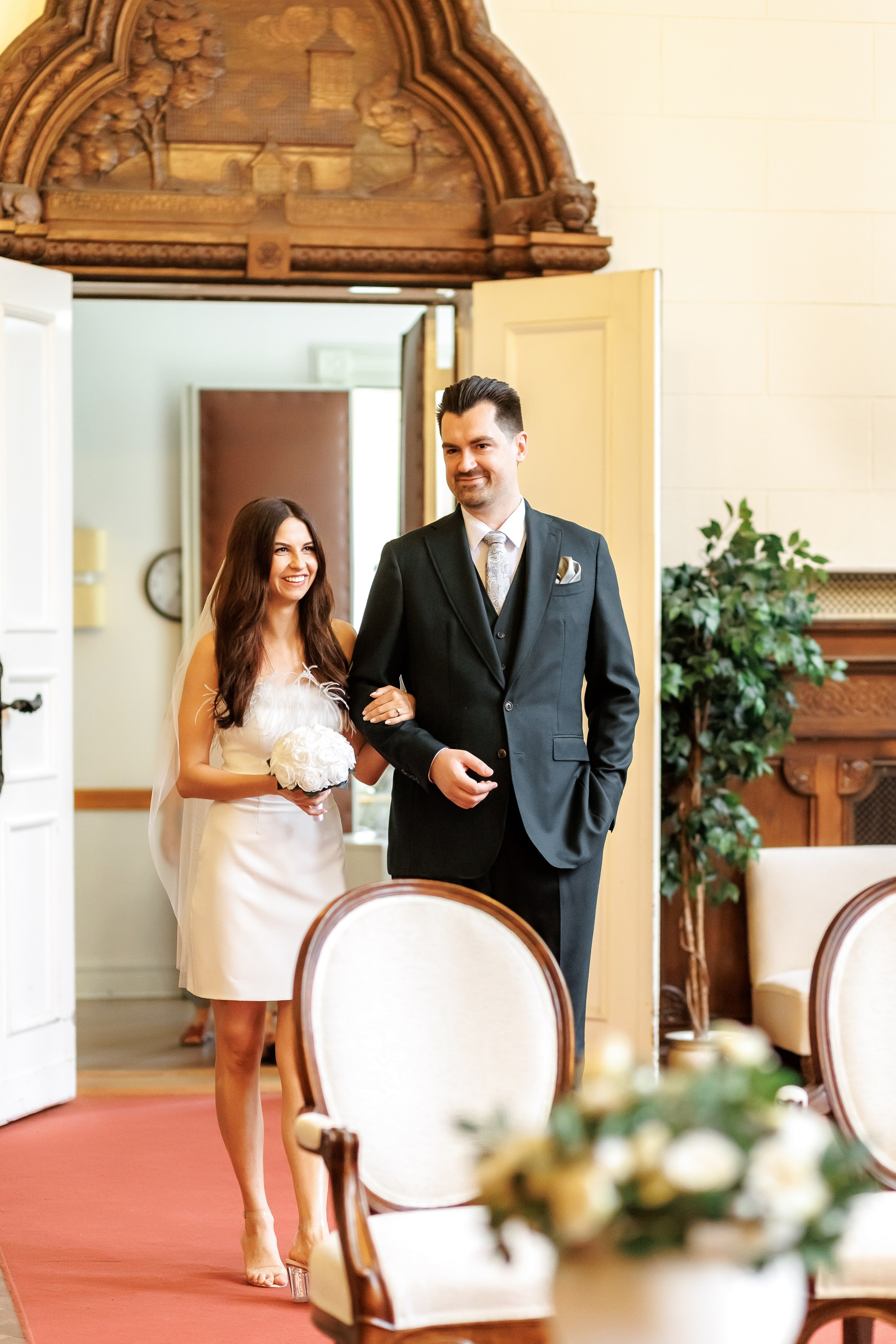 Jana & Max | Standesamtliche Hochzeit im Schmargendorf. Hochzeitsfotografie in Berlin Nataliia Schütze