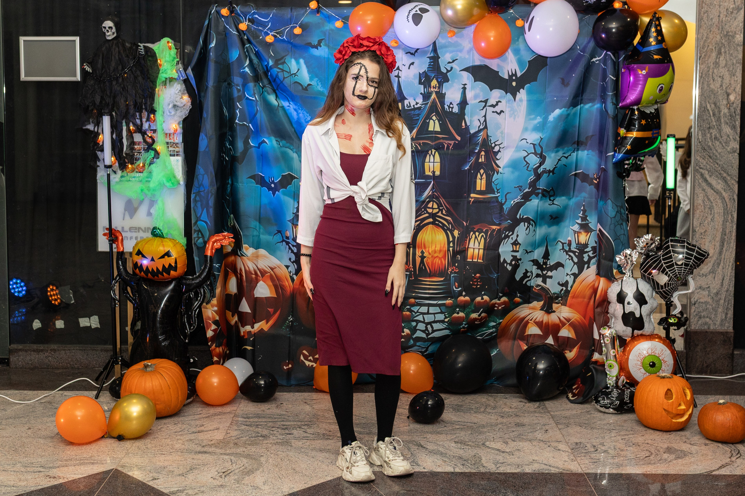 Leo dance studio Helloween 2025. Семейный и детский фотограф в Варшаве Мила Бобровская