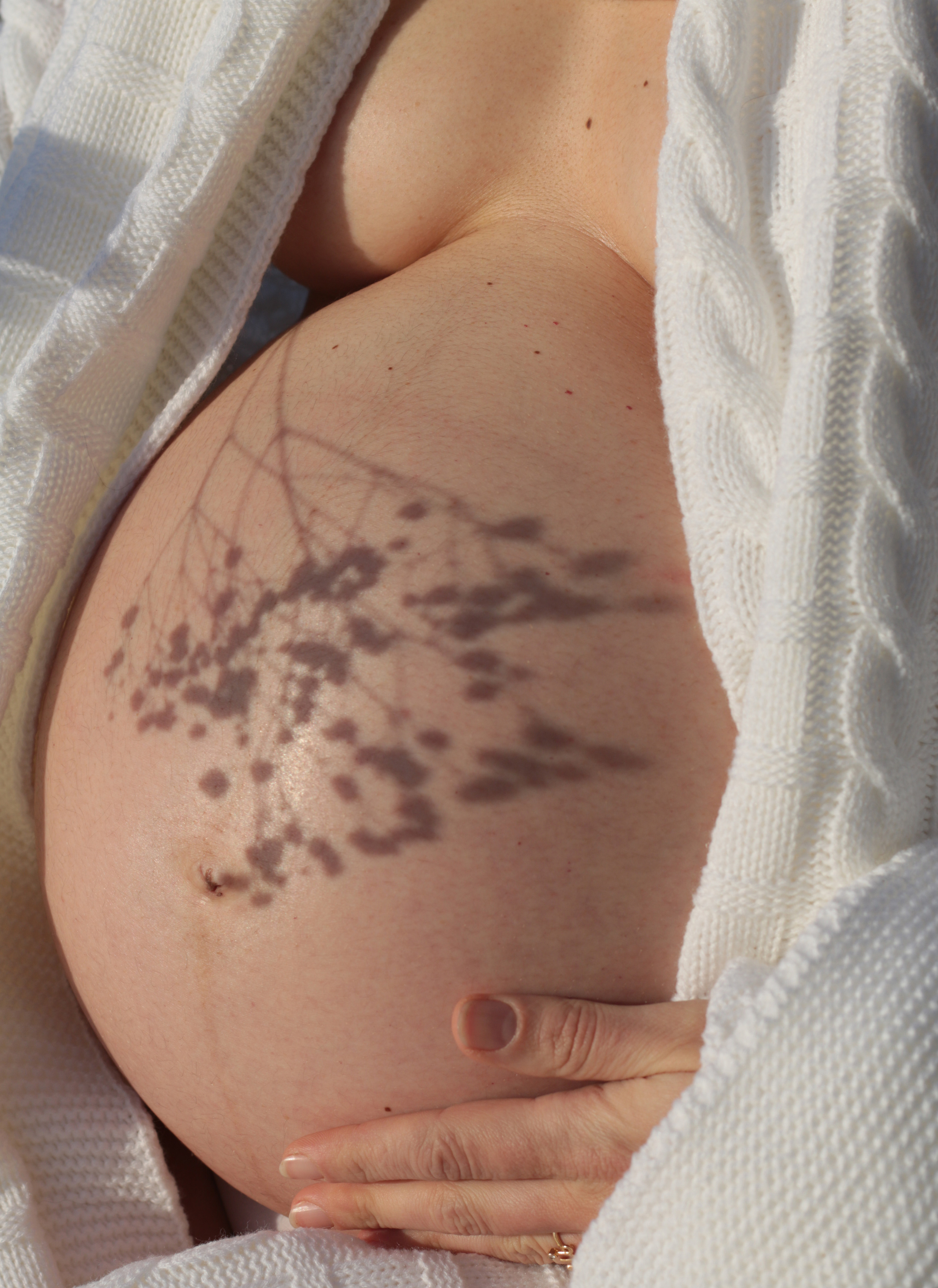 Bouquet de fleur pour la future maman