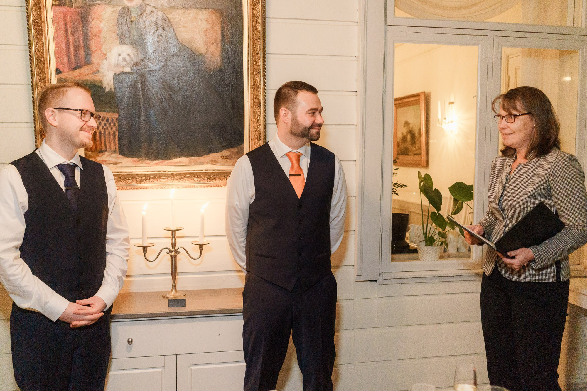 Daniel&Patrik, Intiimit häät Puotilan kartanossa