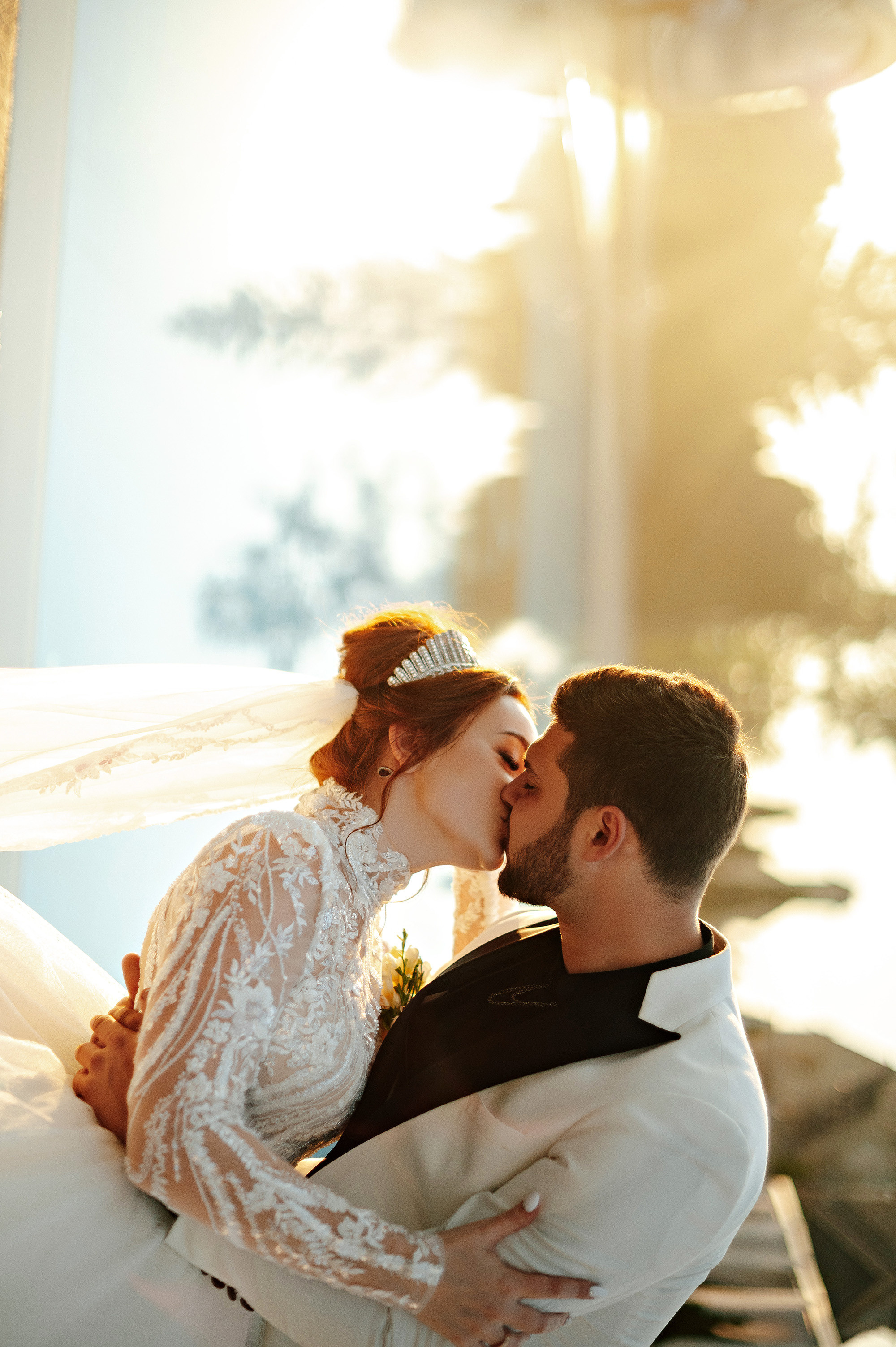 Märchenhafte Hochzeitsfotografie im Schlosshotel