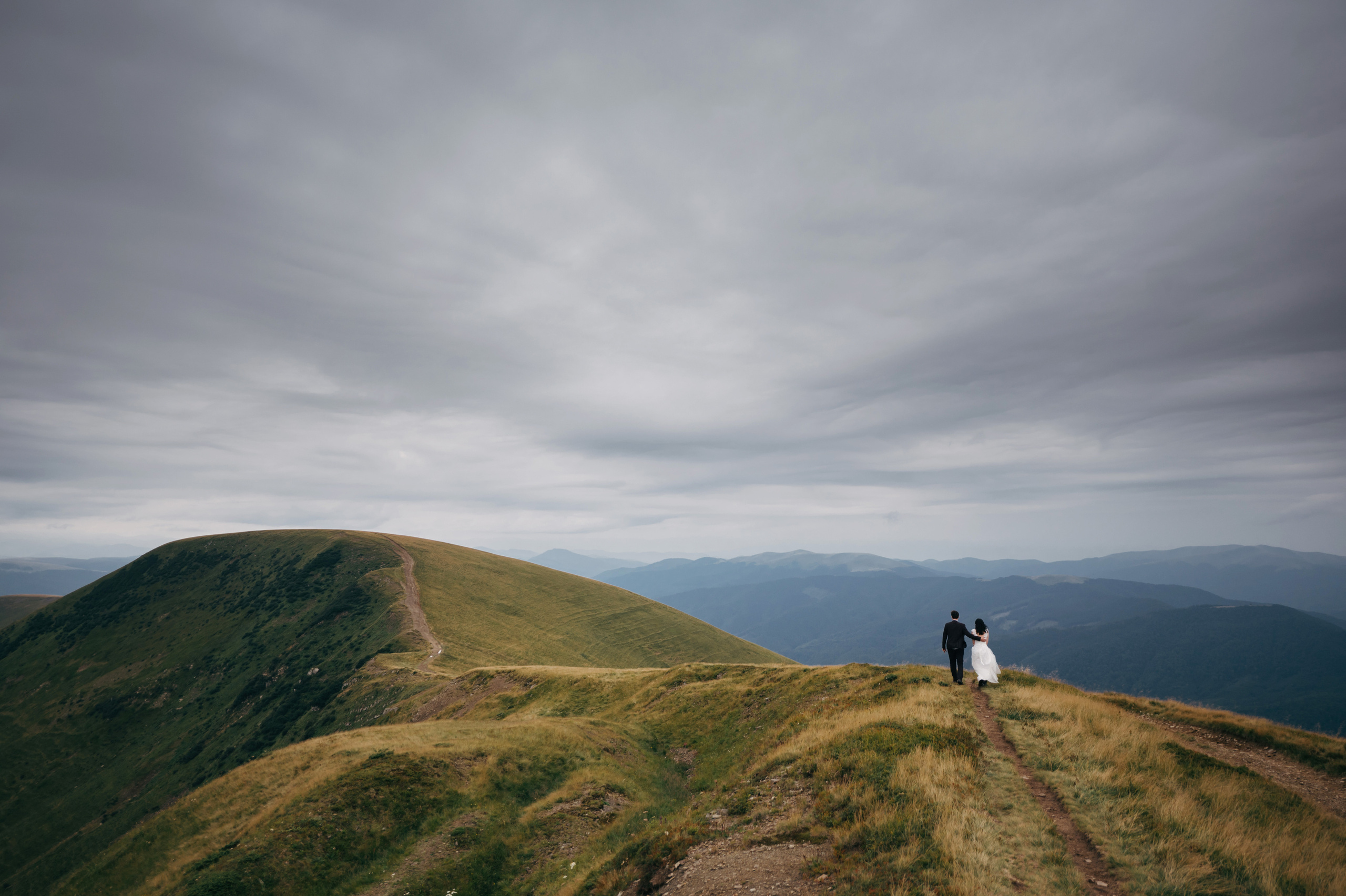 Hochzeit in den Ukrainischen Karpaten - Dragobrat