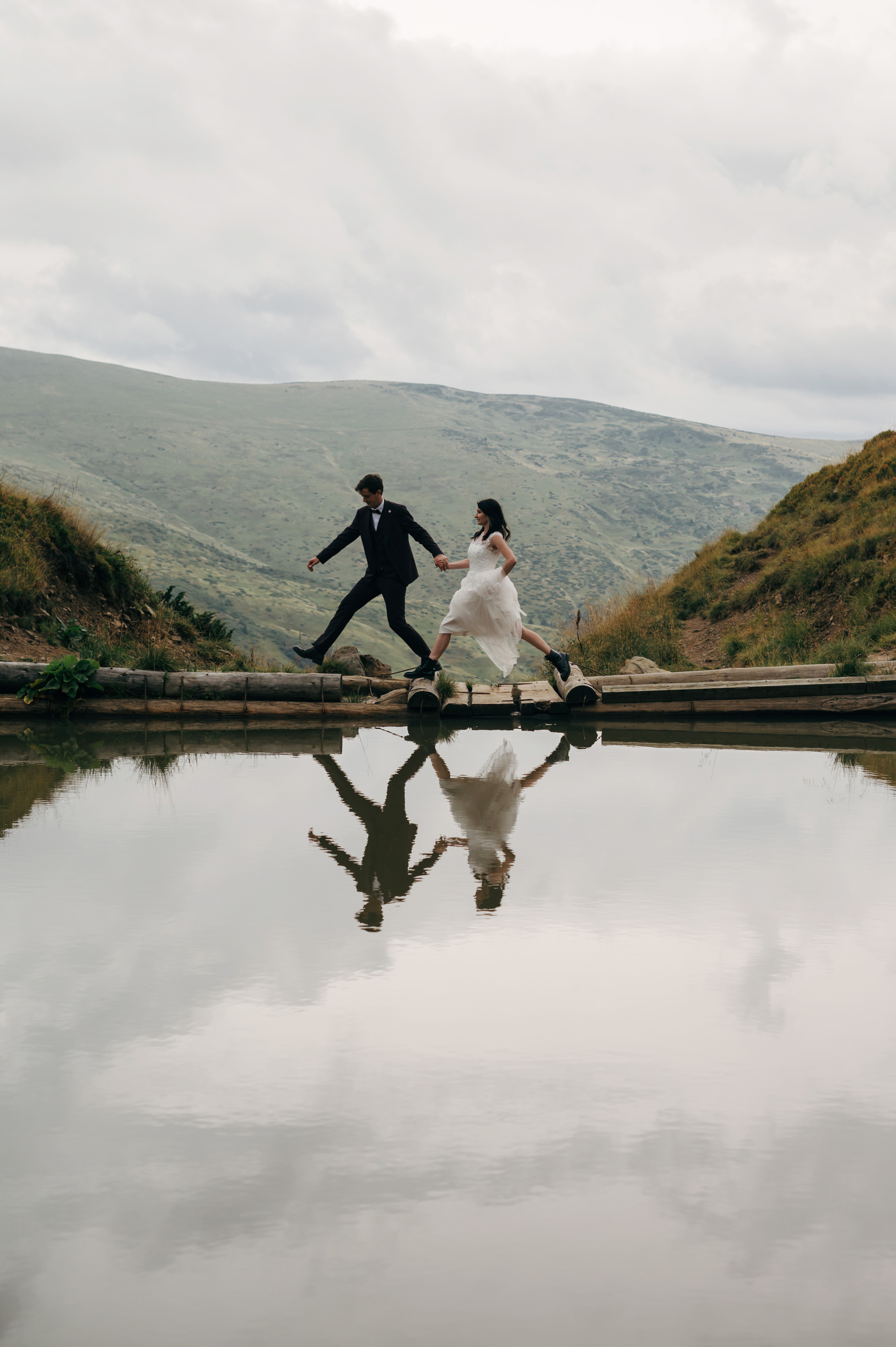 Hochzeit in den Ukrainischen Karpaten - Dragobrat