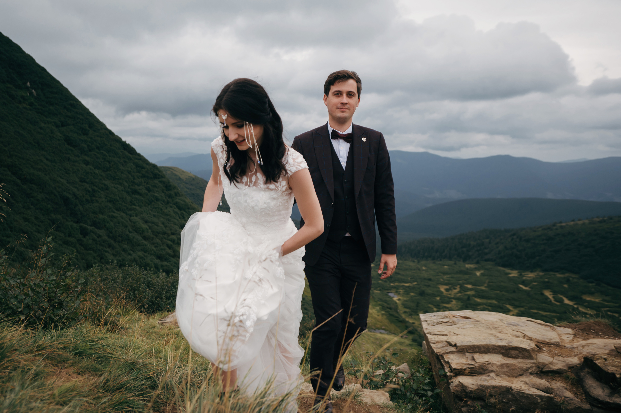 Hochzeit in den Ukrainischen Karpaten - Dragobrat