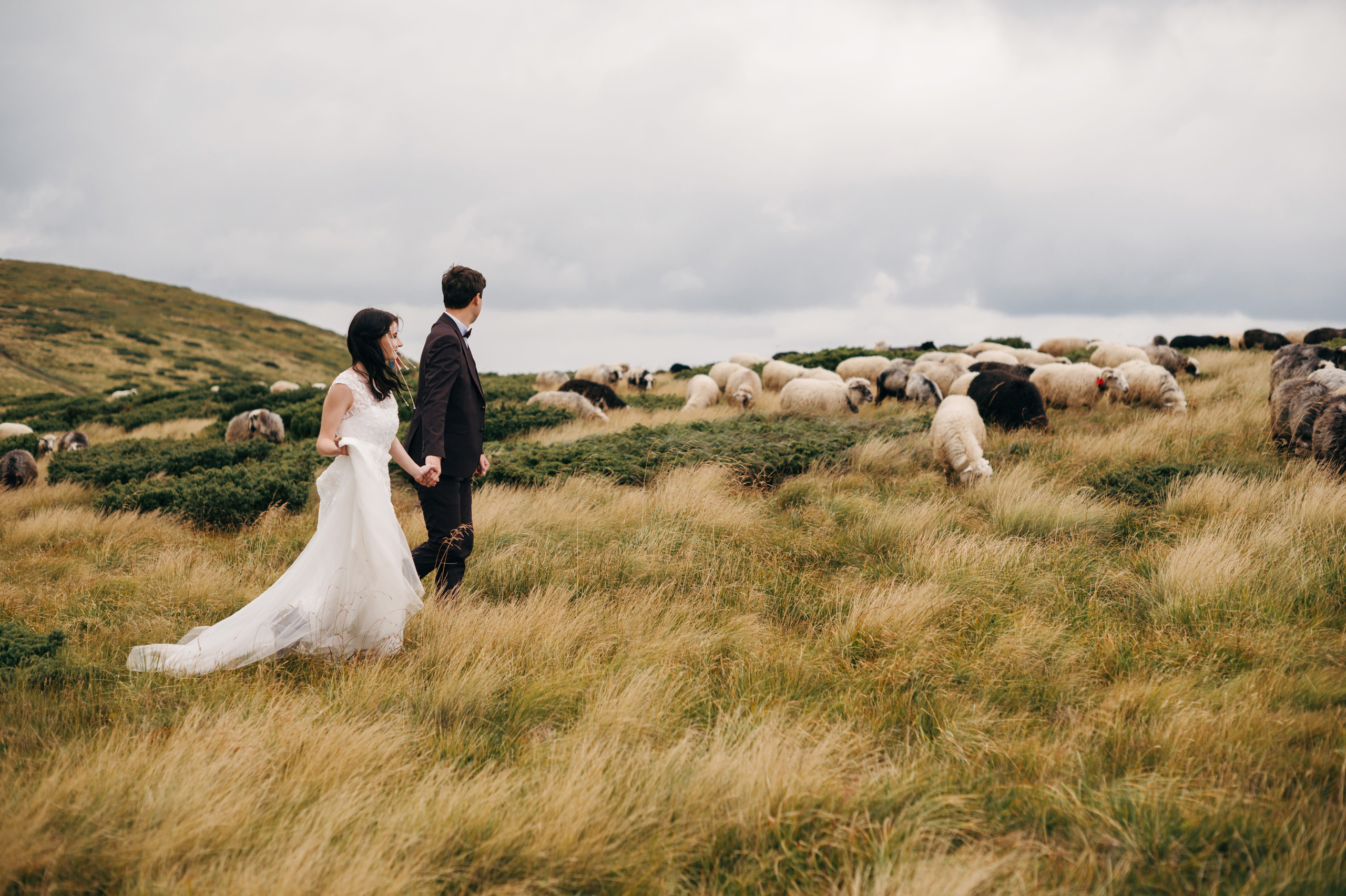 Hochzeit in den Ukrainischen Karpaten - Dragobrat