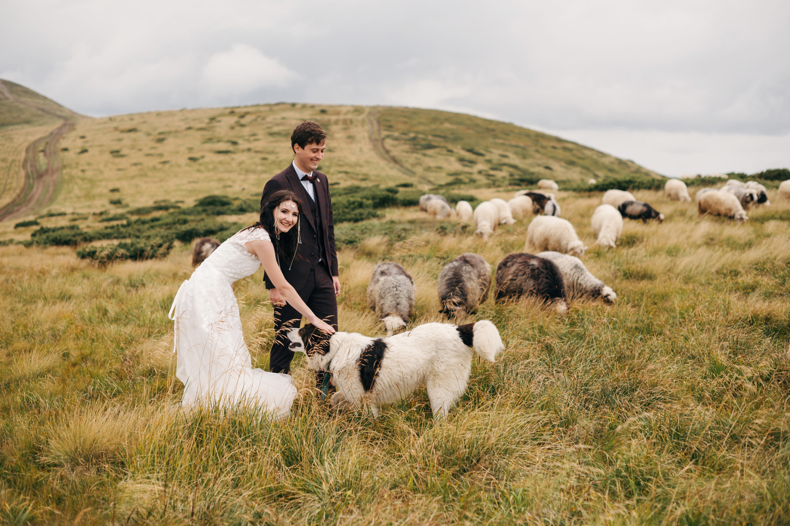 Hochzeit in den Ukrainischen Karpaten - Dragobrat
