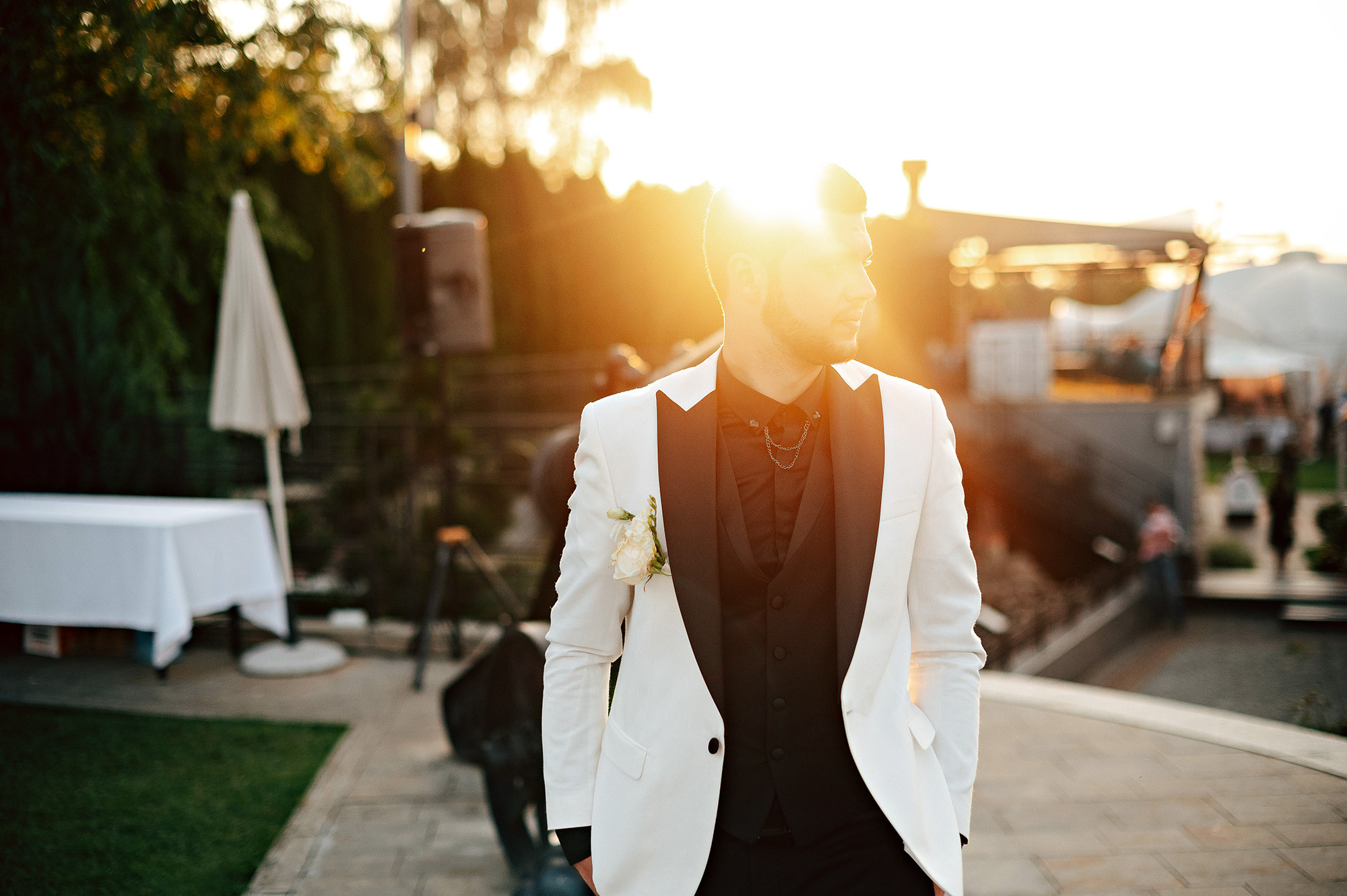 Märchenhafte Hochzeitsfotografie im Schlosshotel