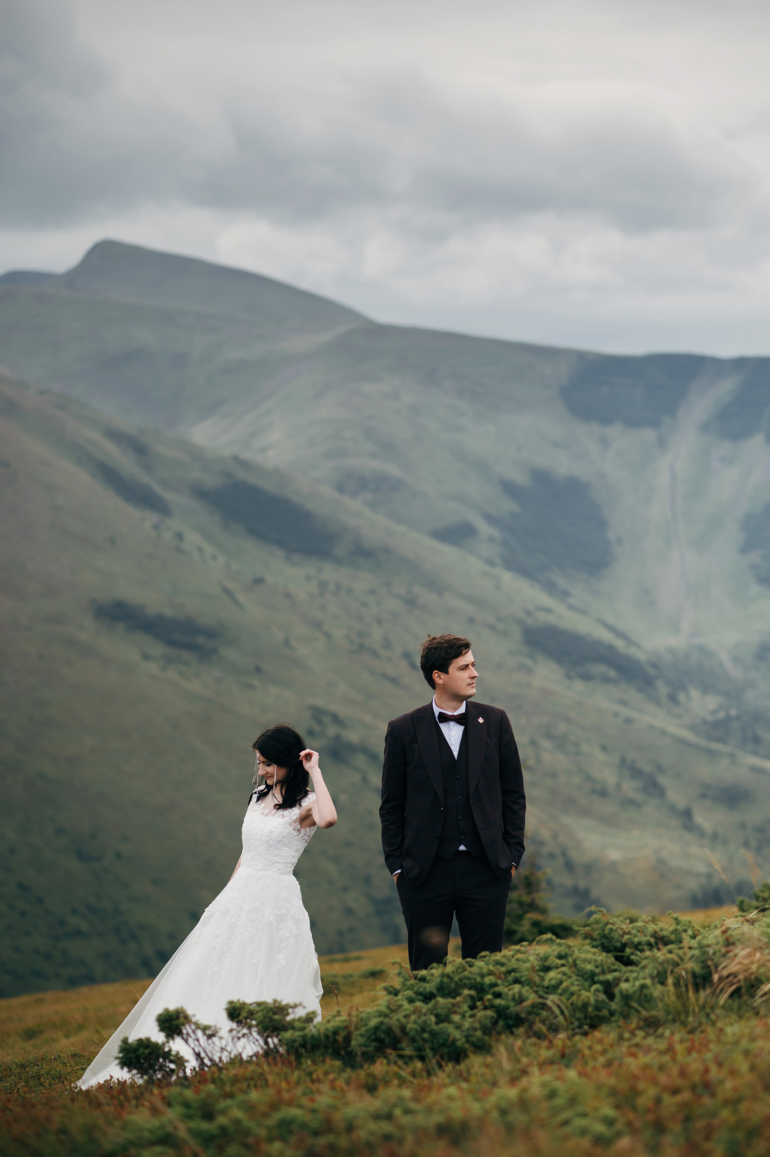 Hochzeit in den Ukrainischen Karpaten - Dragobrat