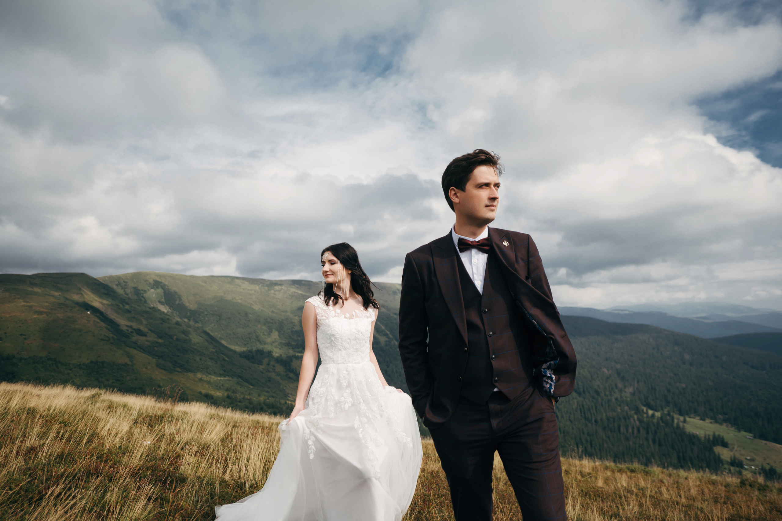 Hochzeit in den Ukrainischen Karpaten - Dragobrat