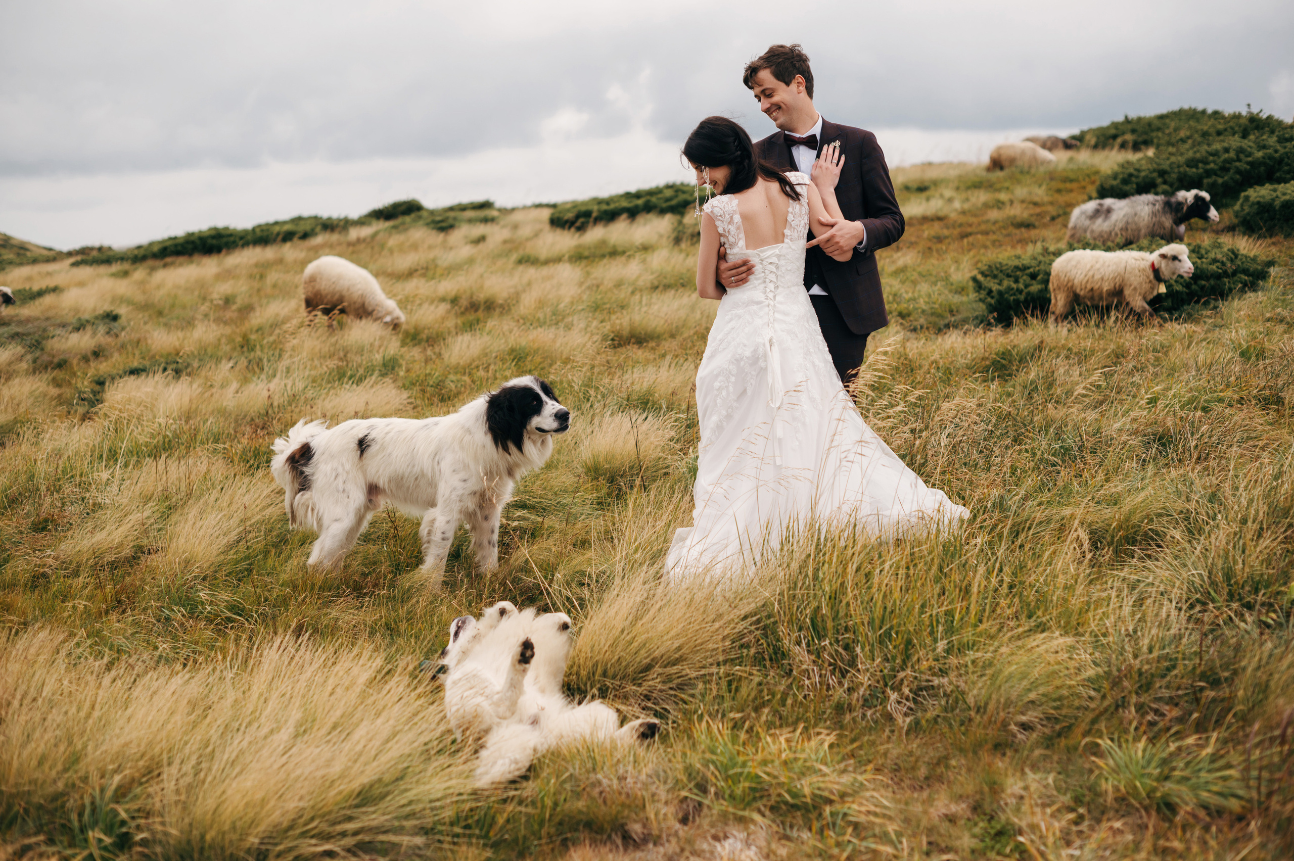 Hochzeit in den Ukrainischen Karpaten - Dragobrat