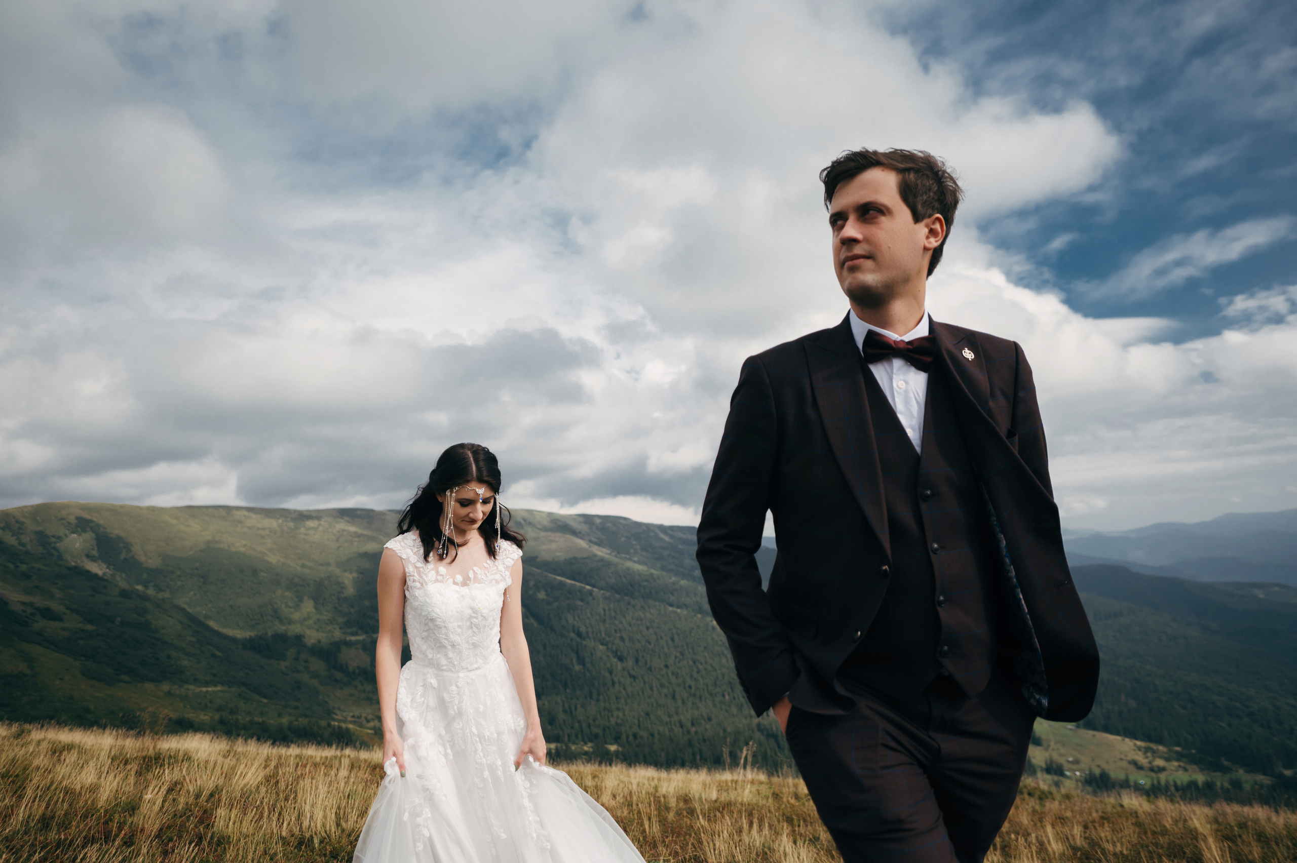 Hochzeit in den Ukrainischen Karpaten - Dragobrat