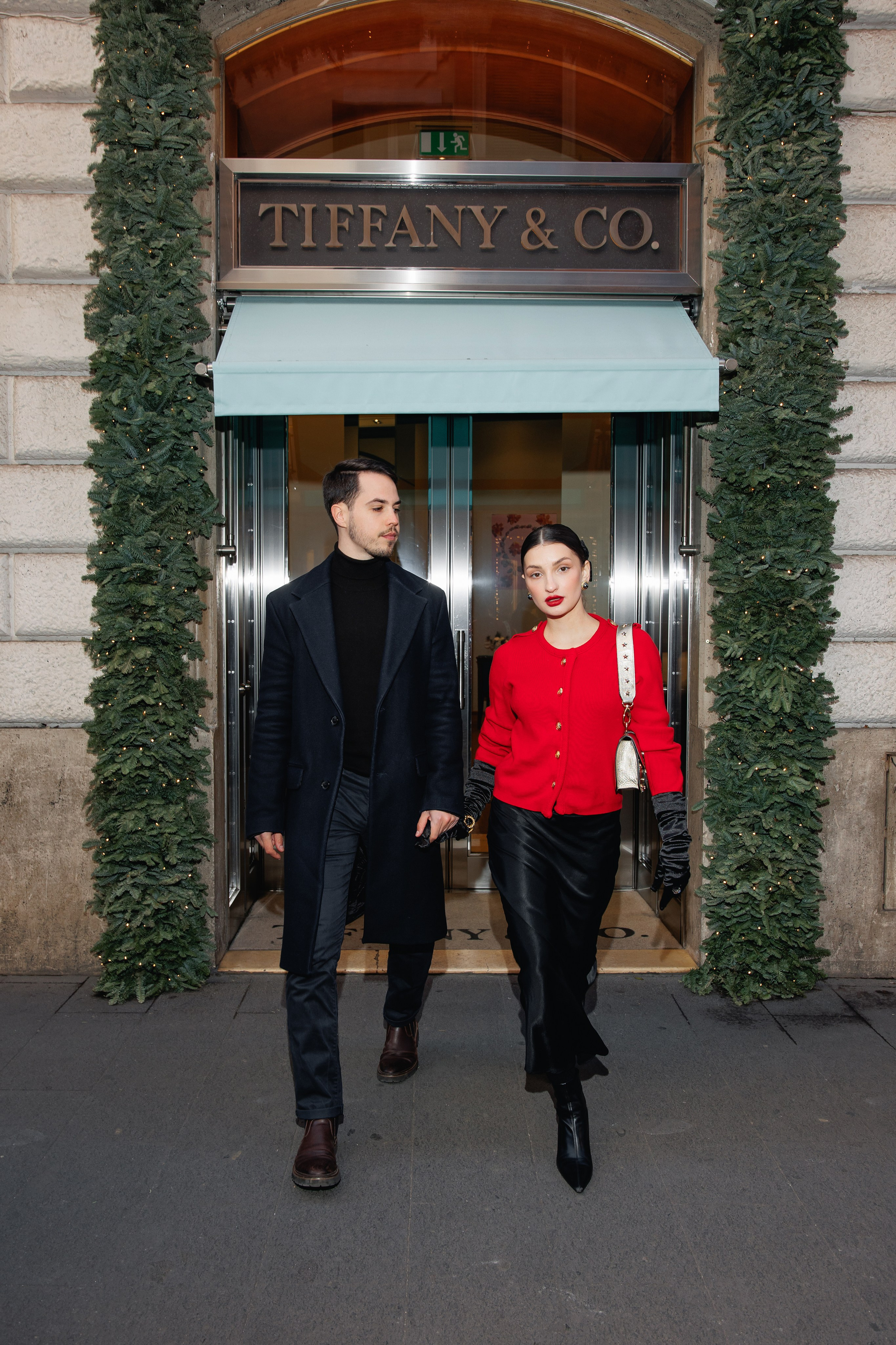 Christmas photoshooting in Rome. Wedding Photographer Rome Tuscany Como Sicily Puglia Amalfy Italy- Oksana Savenchuk